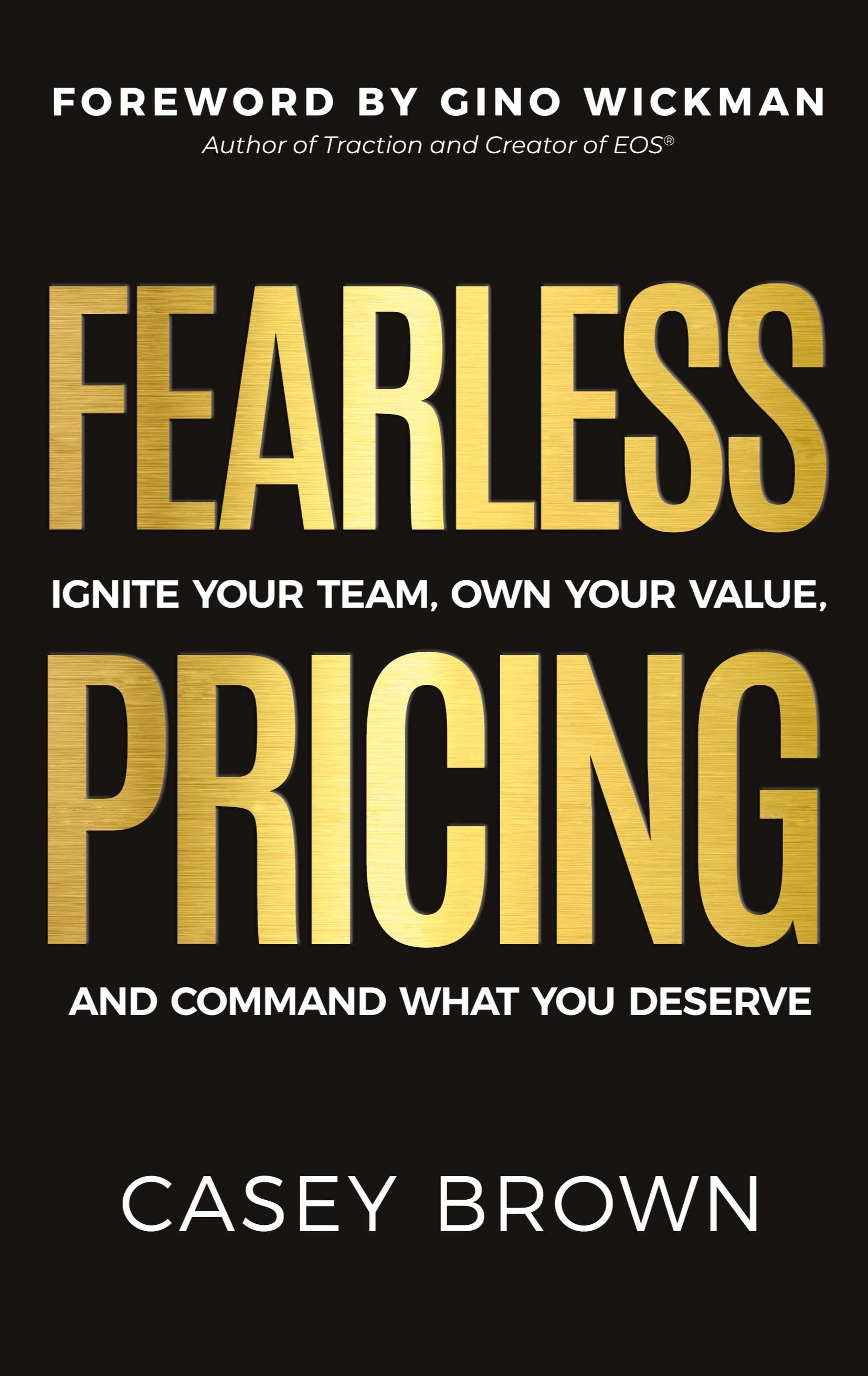 Vorderes Coverbild Fearless Pricing