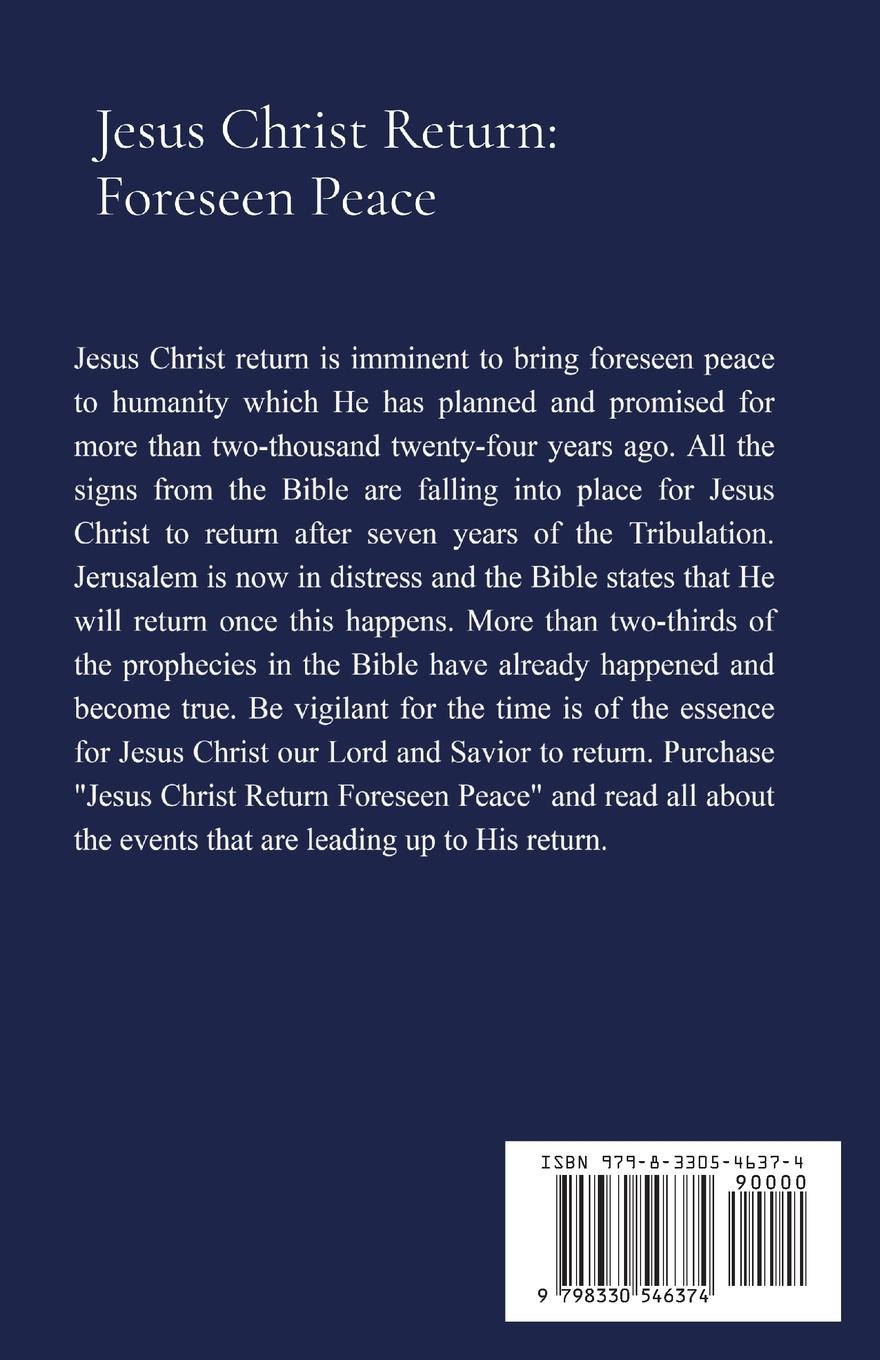 Rückseitencover Jesus Christ Return