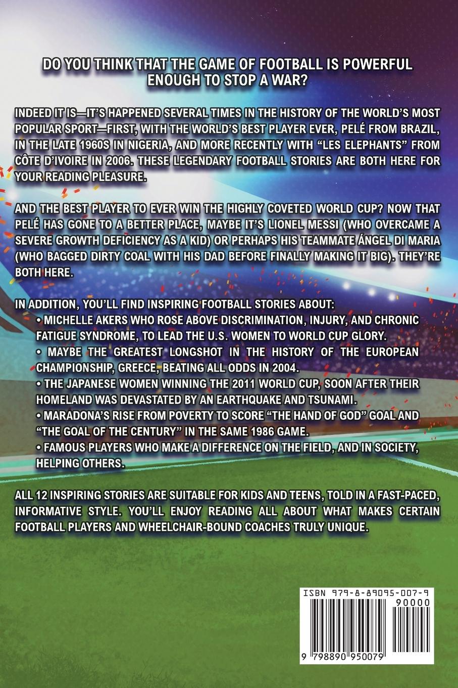 Rückseitencover Inspirational Football Stories for Young Readers