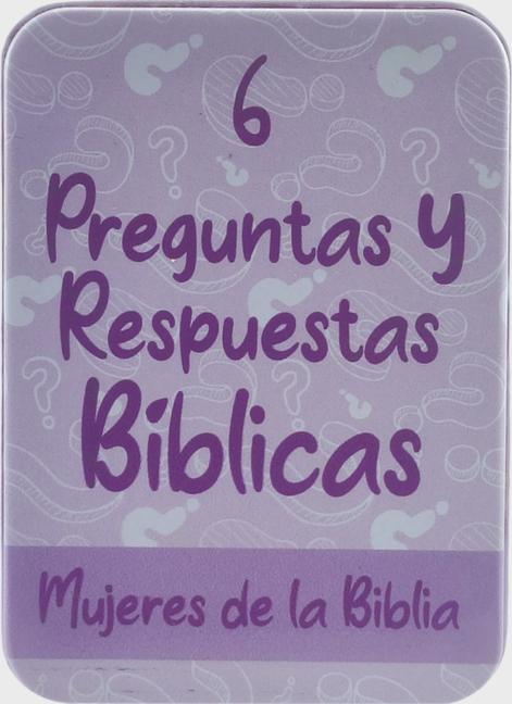 Vorderes Coverbild Preguntas Y Respuestas Bíblicas 6: Temas Generales (Caja de Metal)
