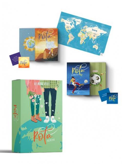 Vorderes Coverbild Rota Serisi Hediyeli Özel Kutu Set 2 Kitap