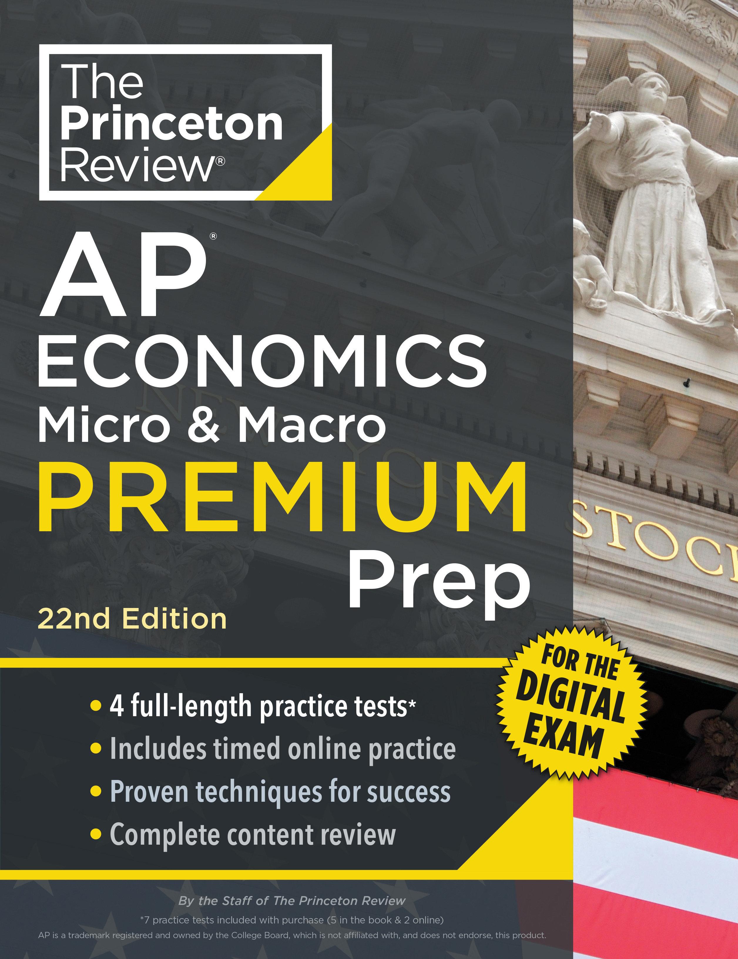 Vorderes Coverbild Princeton Review AP Economics Micro & Macro Premium Prep, 22nd Edition