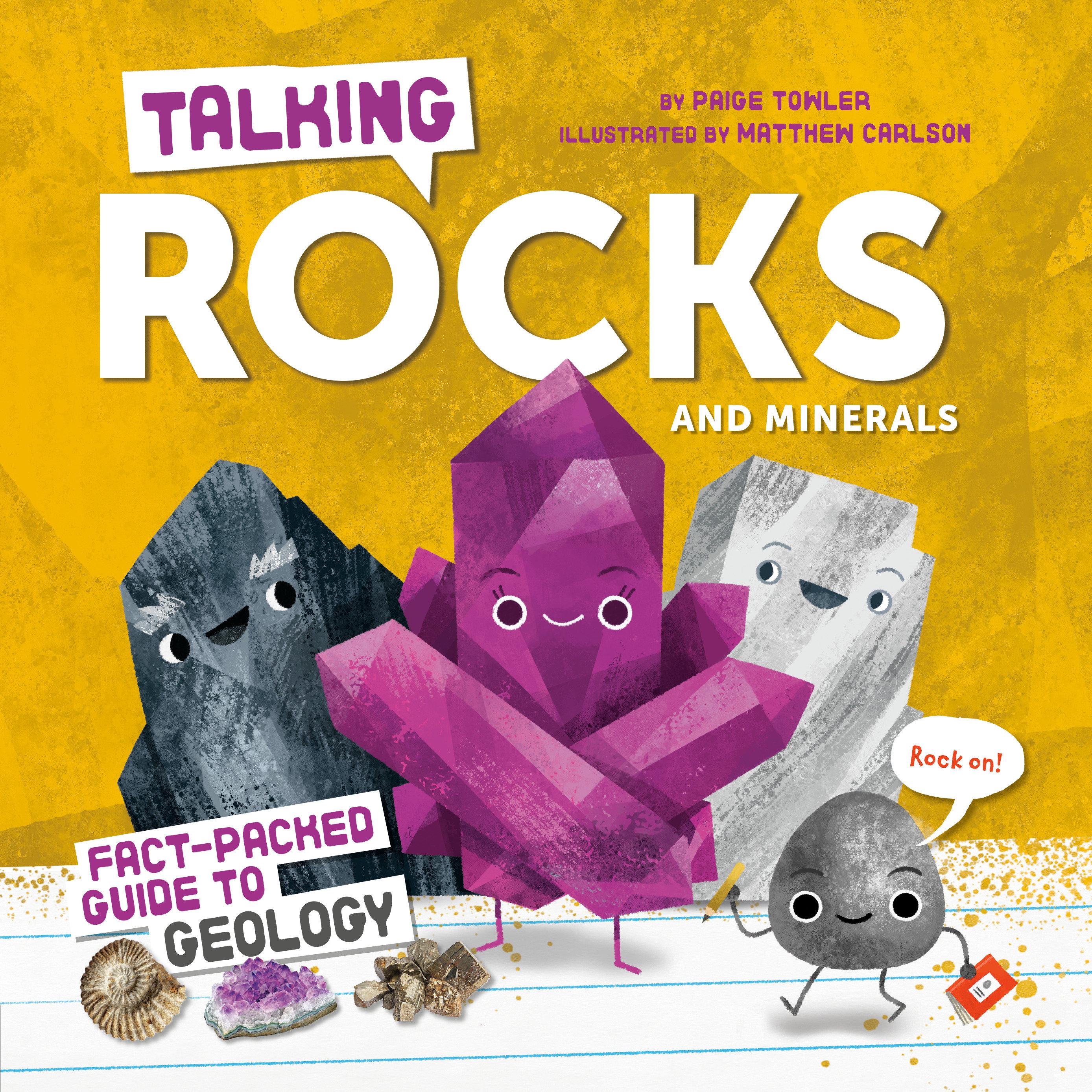 Vorderes Coverbild Talking Rocks and Minerals: Fact-Packed Guide to Geology