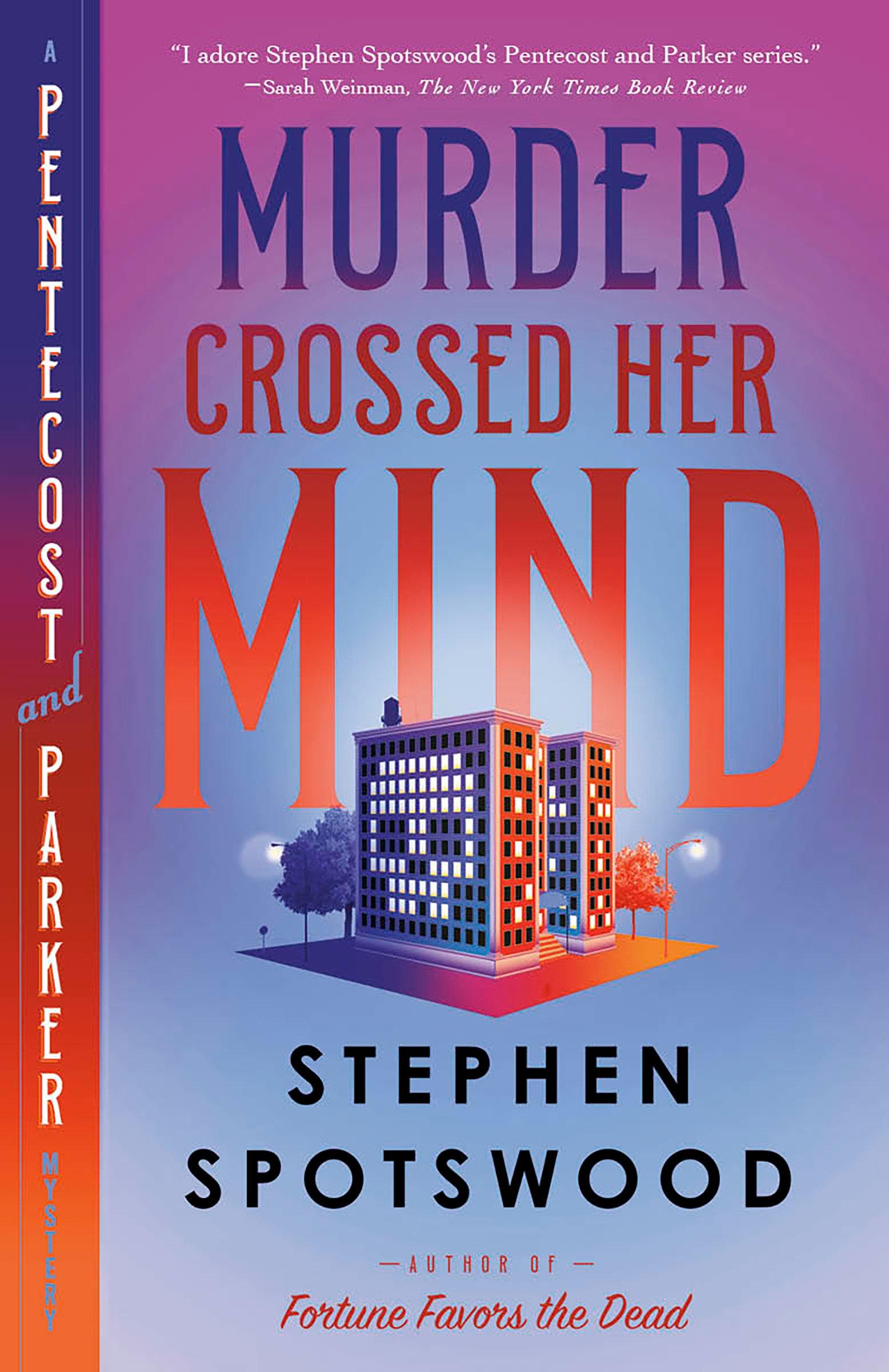 Vorderes Coverbild Murder Crossed Her Mind