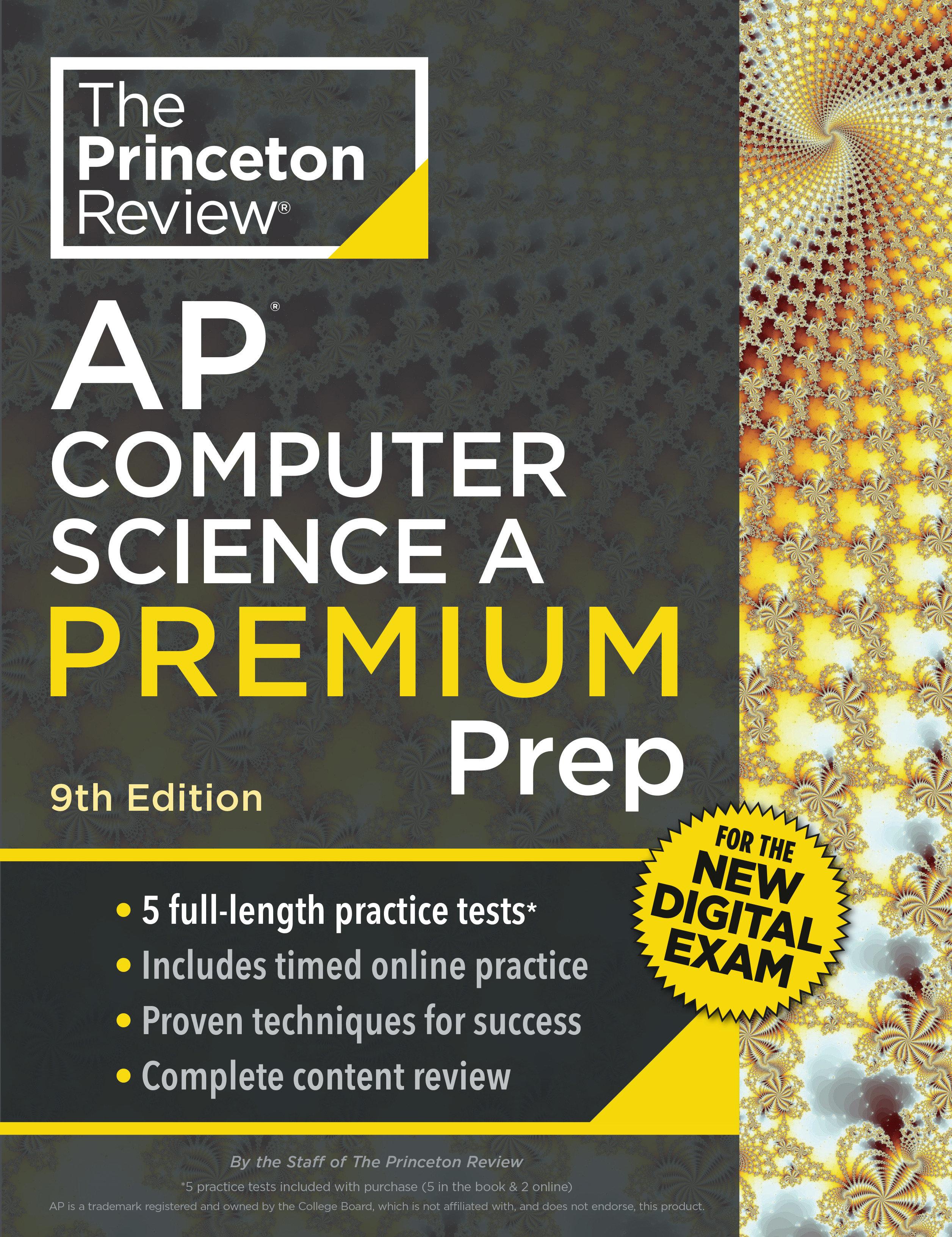Vorderes Coverbild Princeton Review AP Computer Science A Premium Prep, 9th Edition