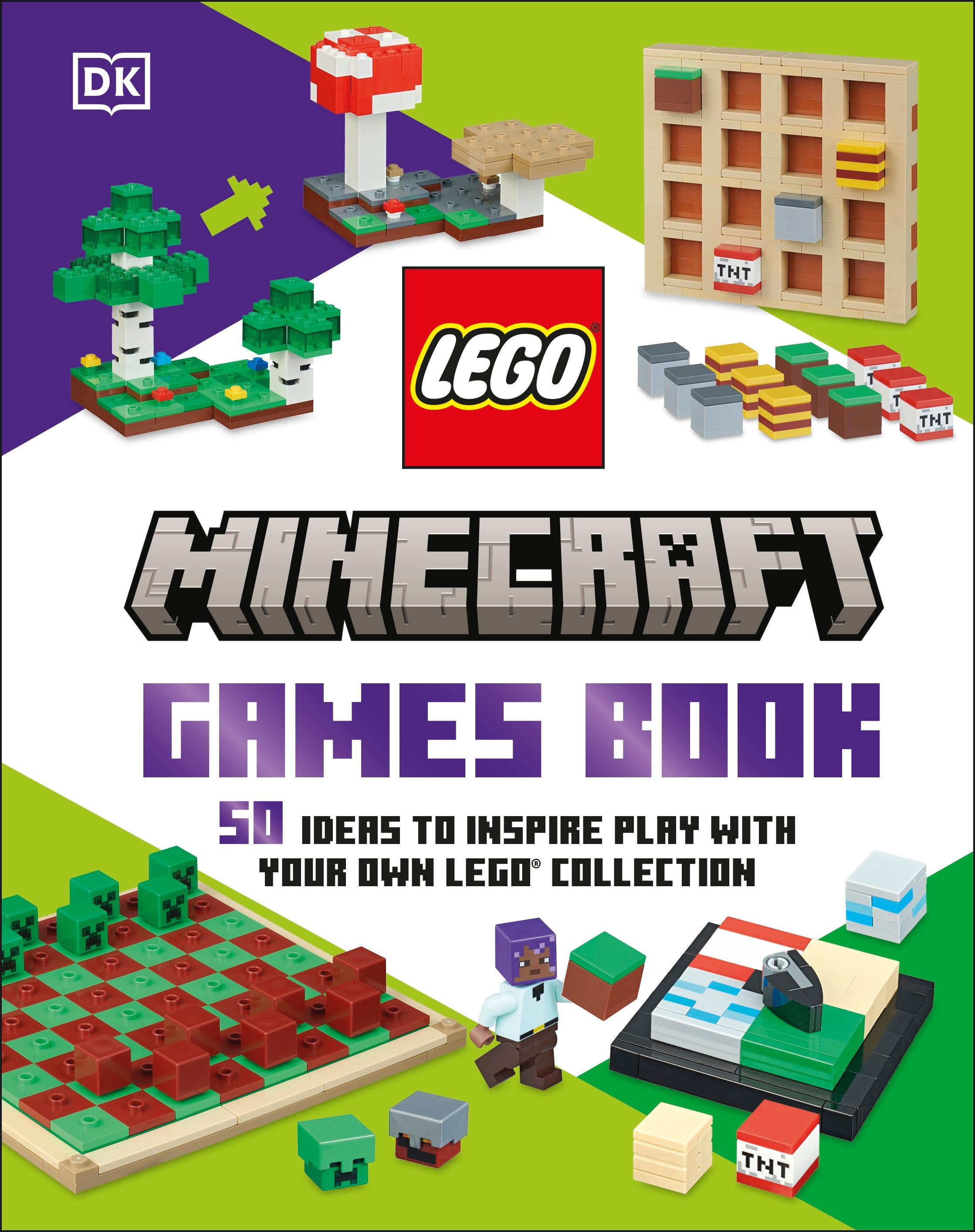 Vorderes Coverbild Lego Minecraft Games Book (Library Edition)
