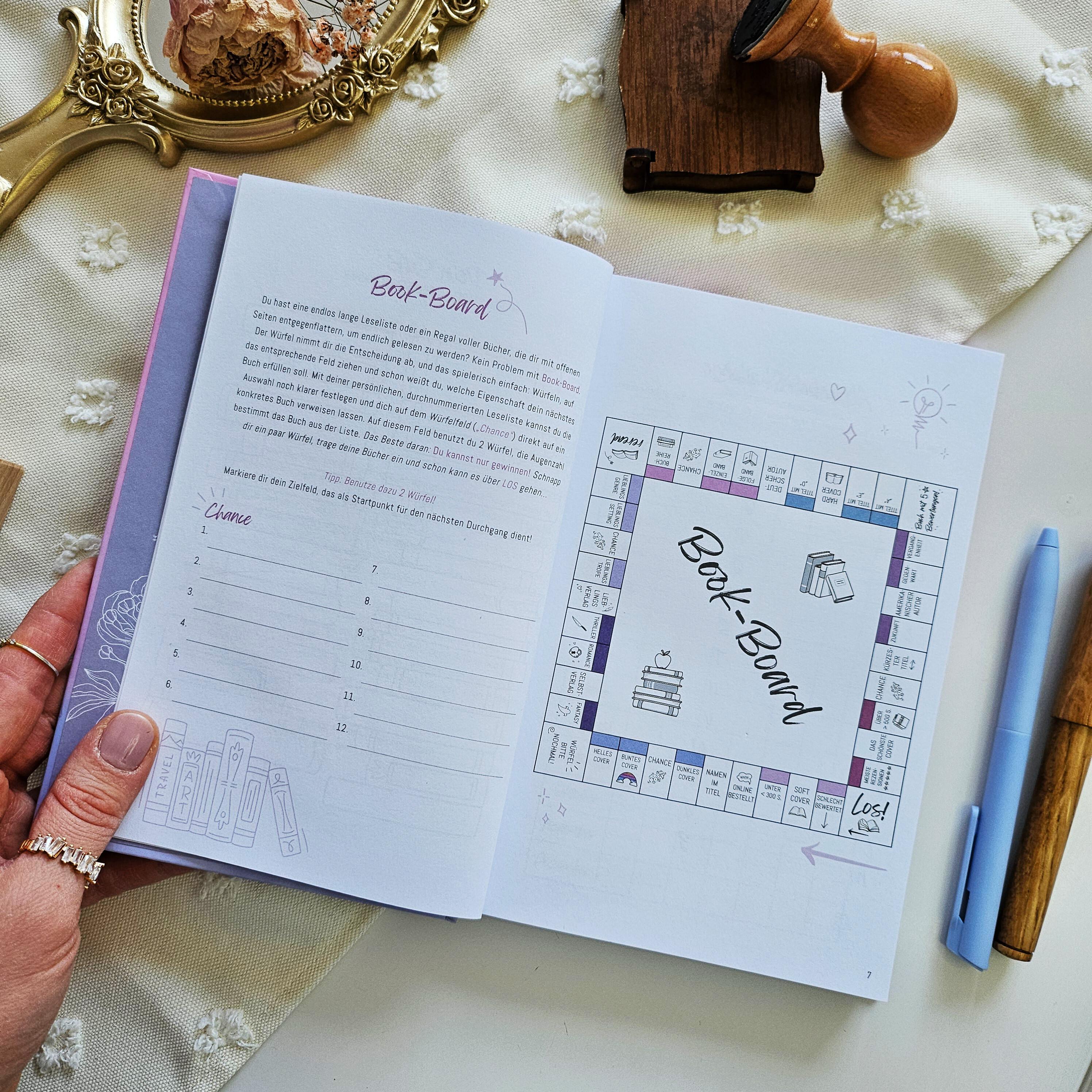 Beispielinhalt (Bild) Unterwegs Lese-Logbuch