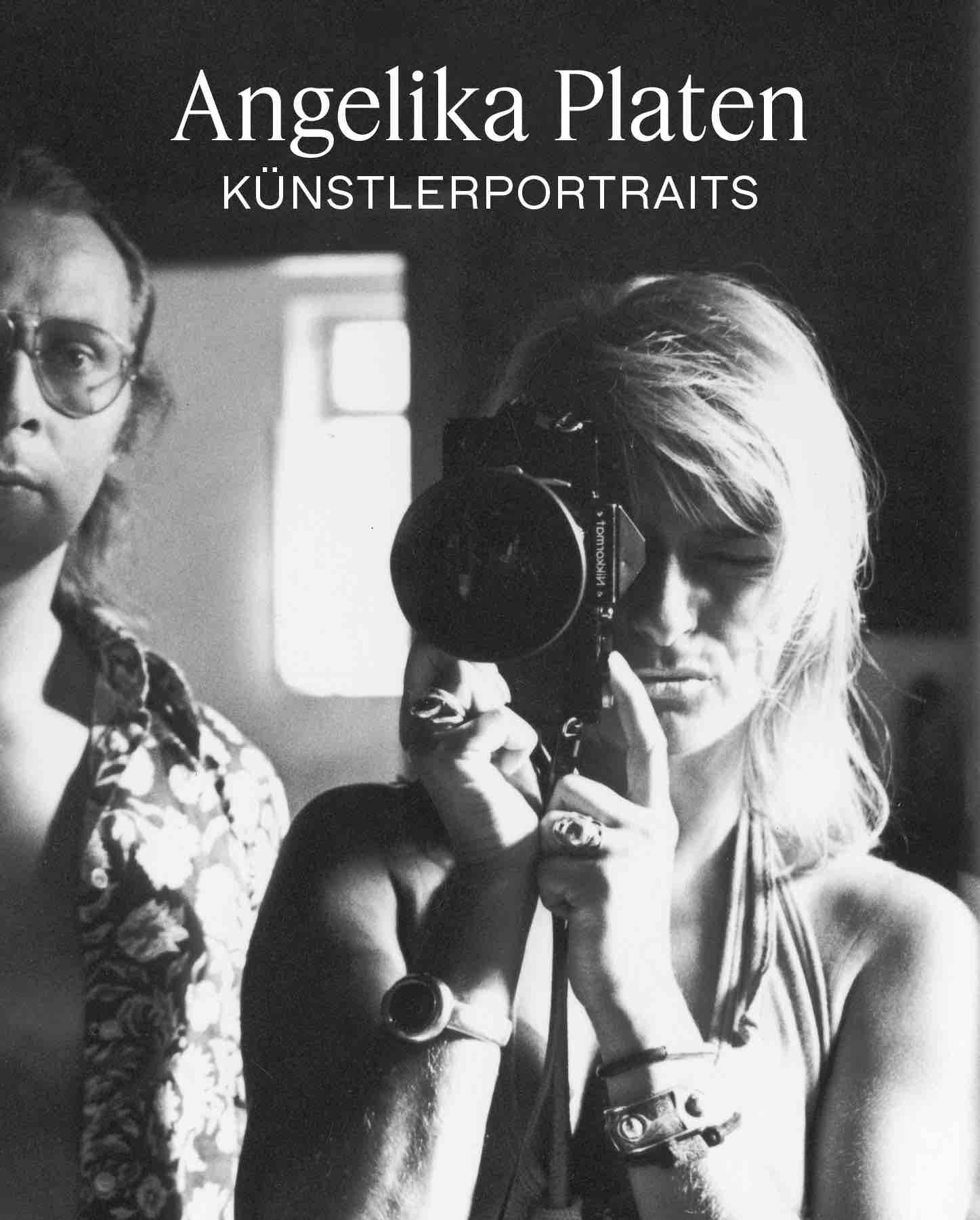 Vorderes Coverbild Angelika Platen. Künstlerporträts