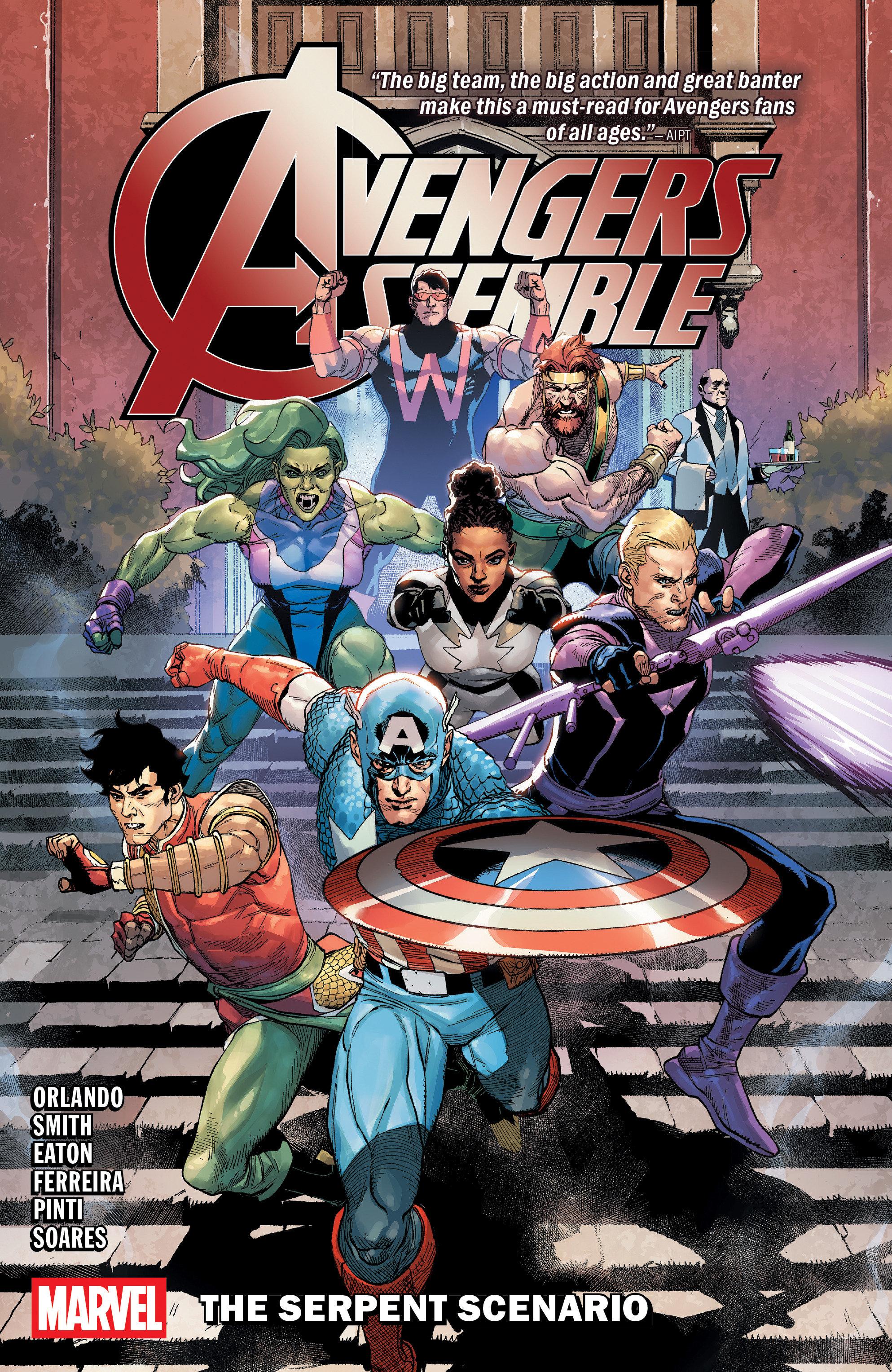 Vorderes Coverbild Avengers Assemble: The Serpent Scenario