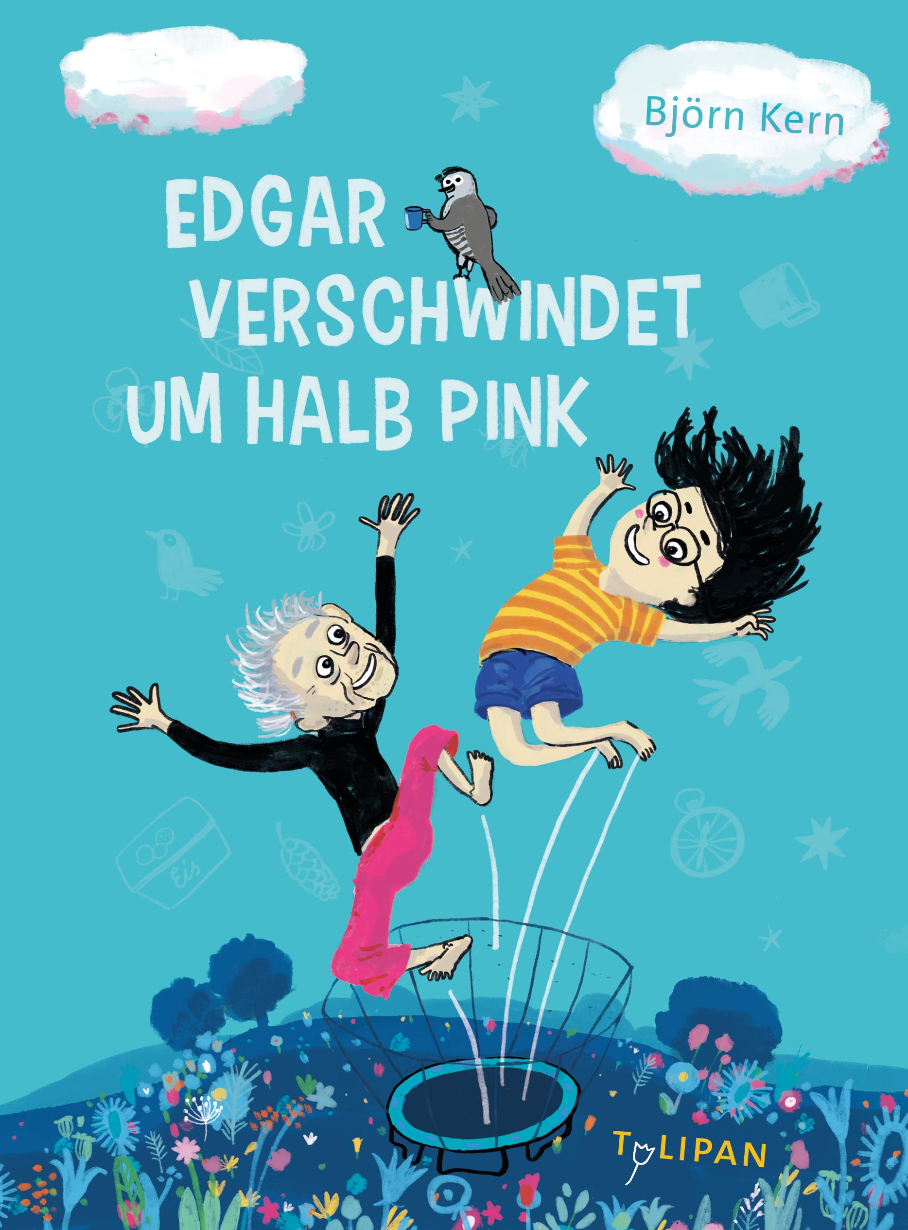 Vorderes Coverbild Edgar verschwindet um halb pink