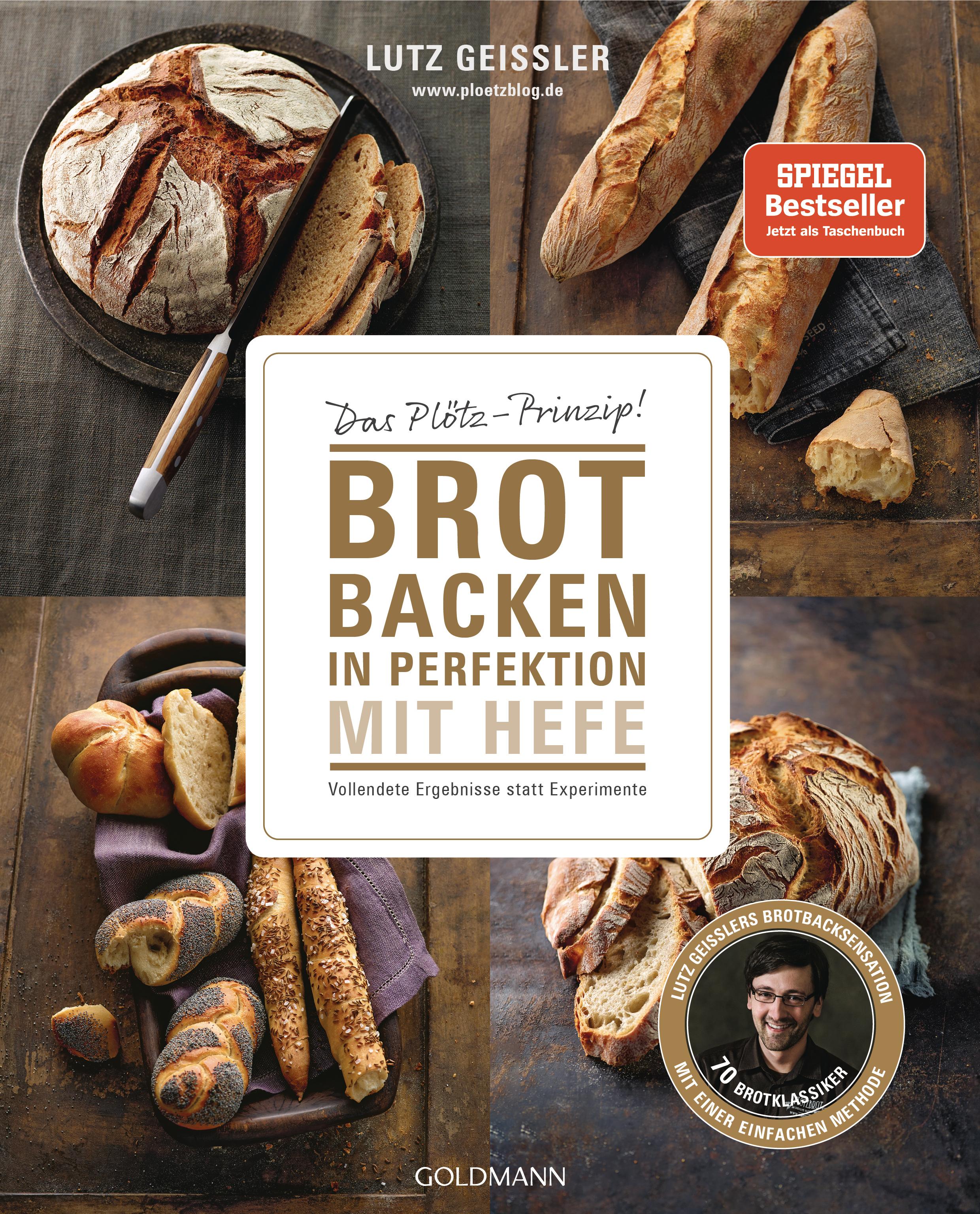 Vorderes Coverbild Brot backen in Perfektion mit Hefe