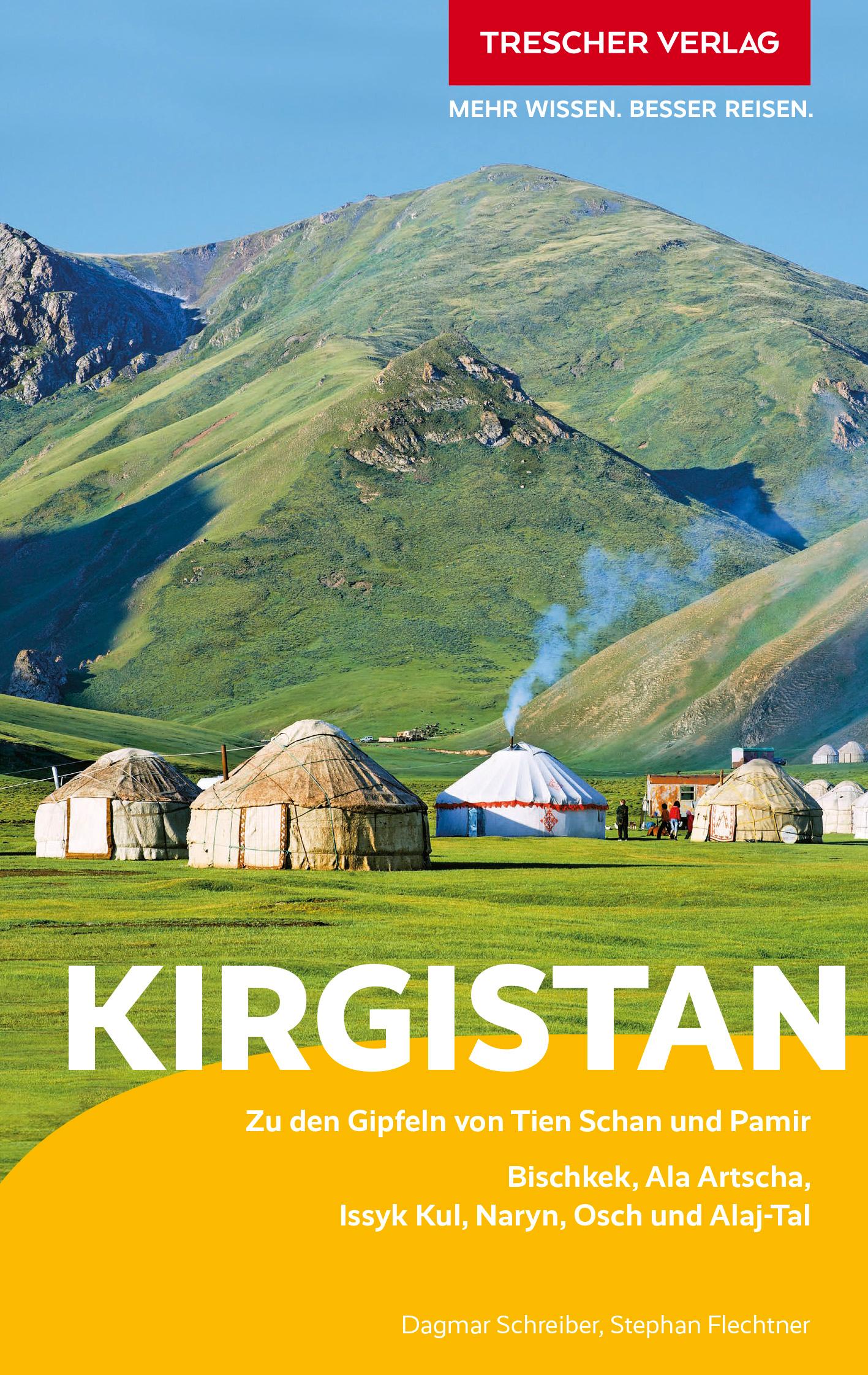 Vorderes Coverbild TRESCHER Reiseführer Kirgistan