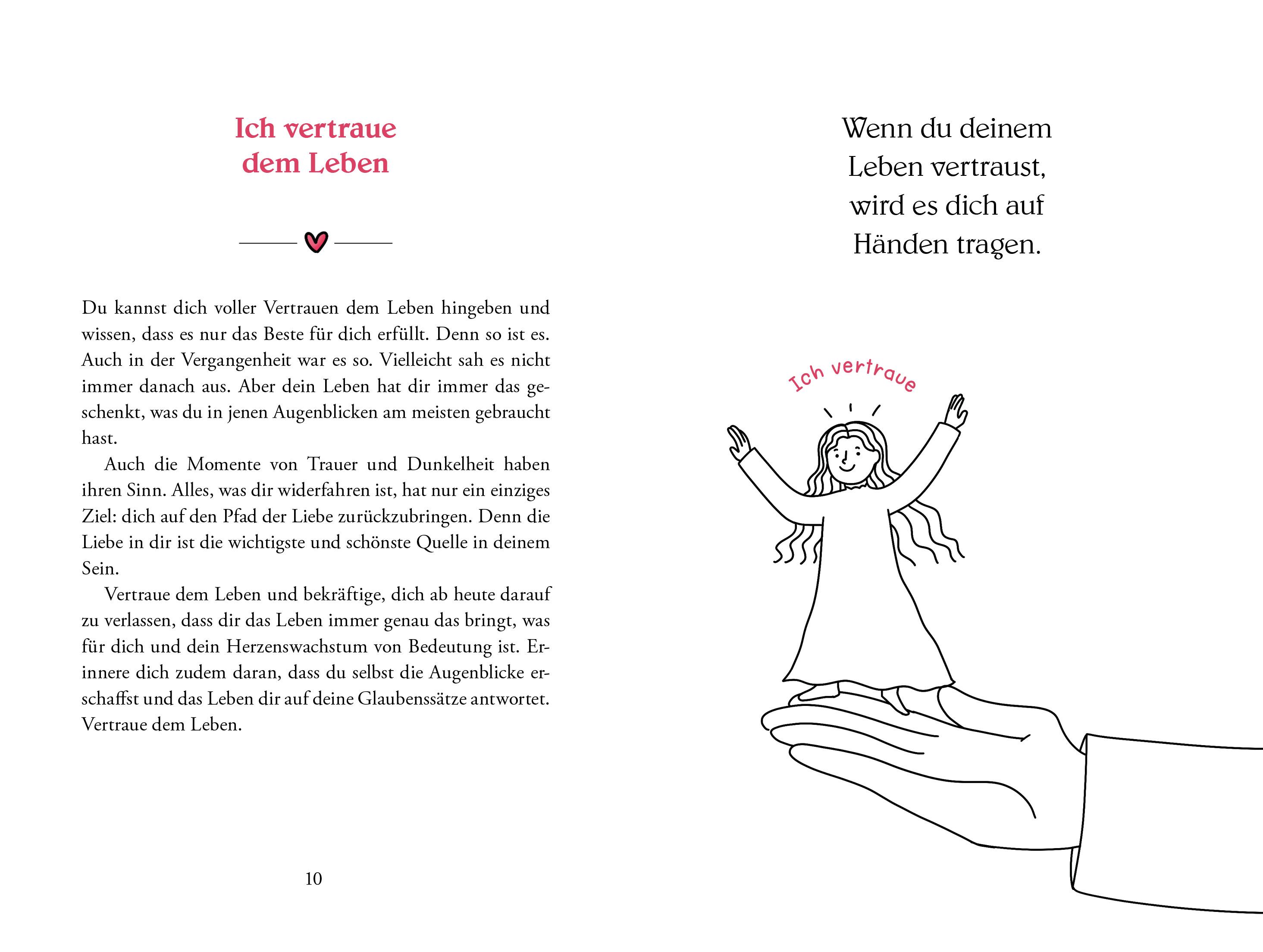 Beispielinhalt (Bild) Botschaften der Liebe