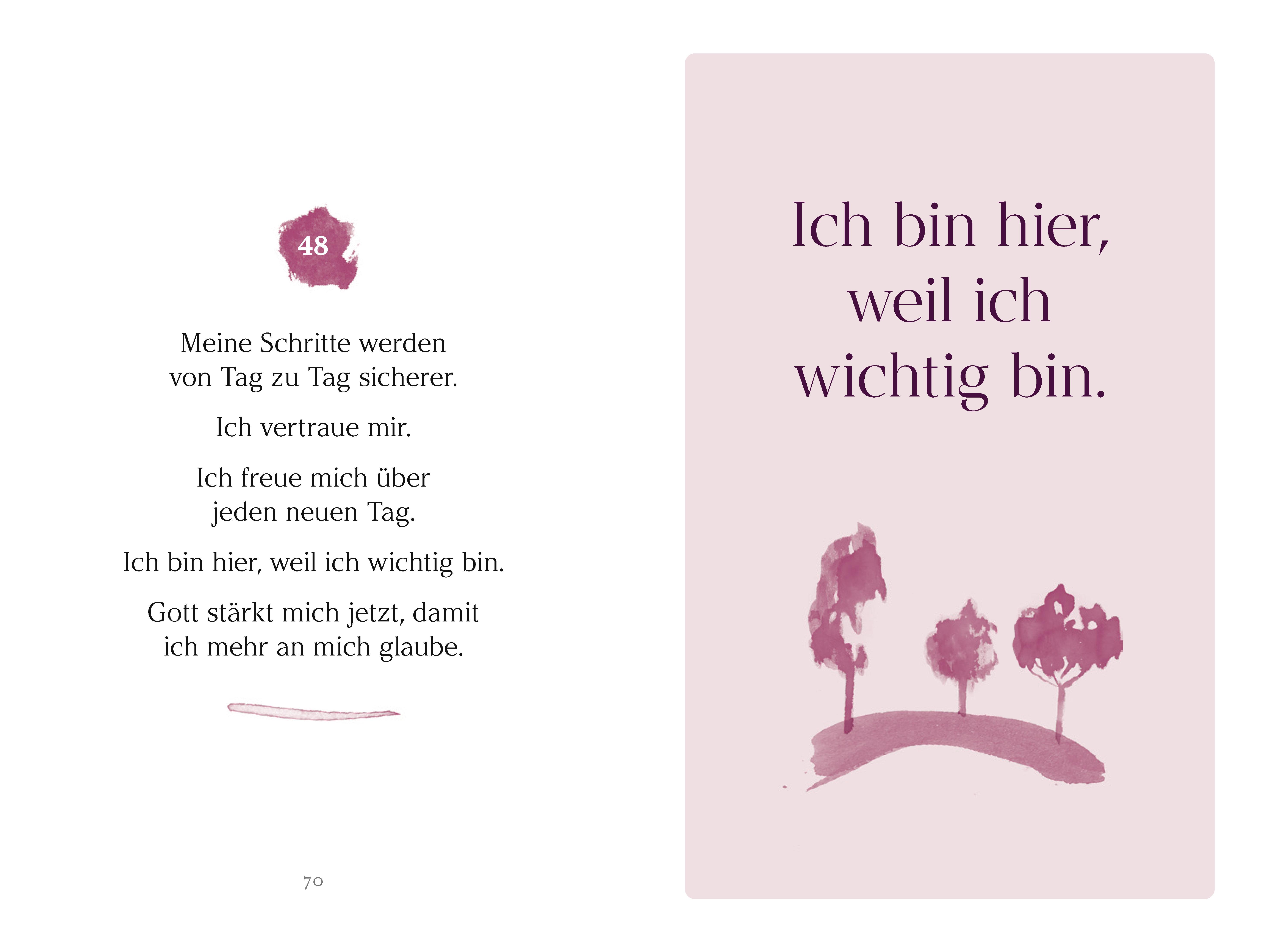 Beispielinhalt (Bild) Lass deine Sorgen los