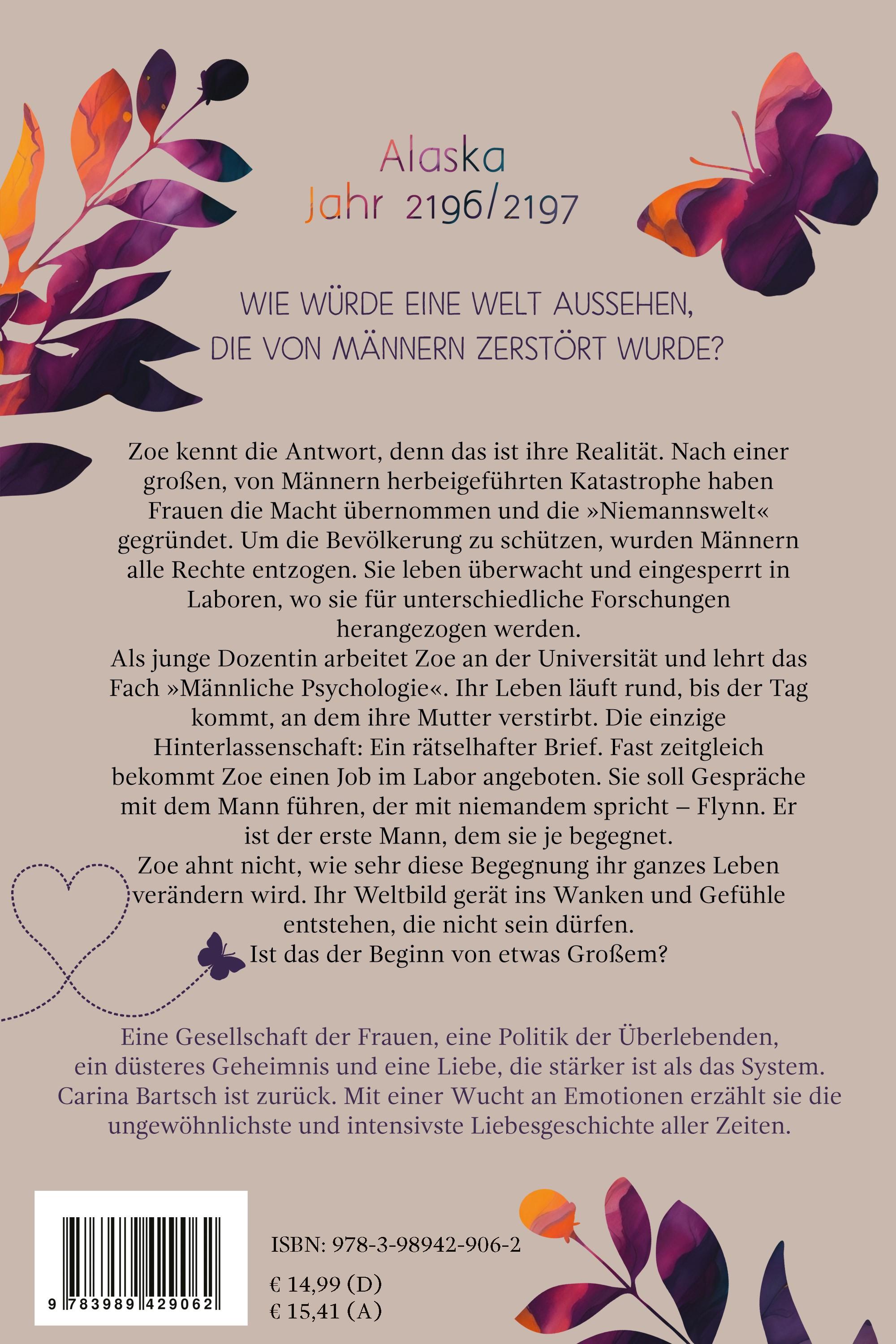 Rückseitencover Niemannswelt - Als ich mich verlor, habe ich dich gefunden