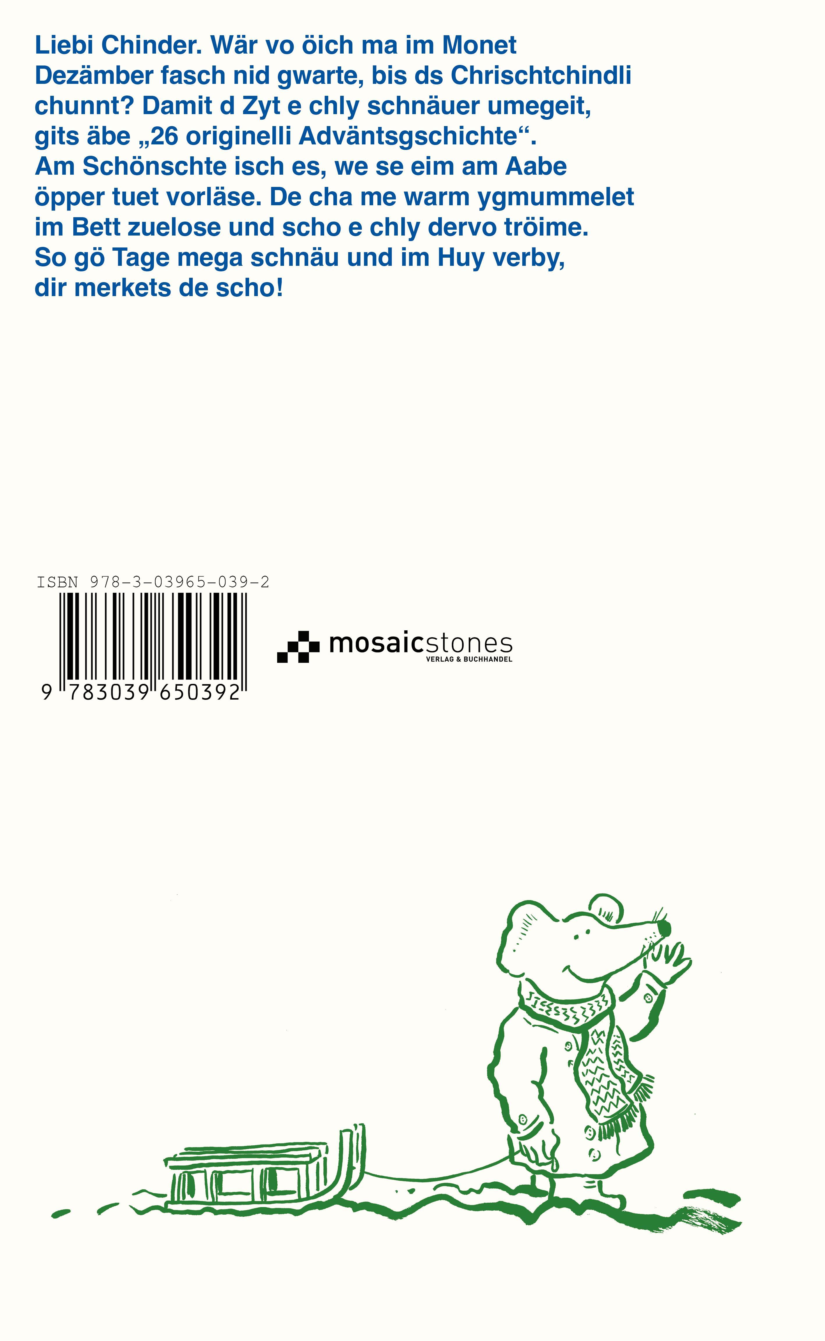 Rückseitencover 26 originelli Adväntsgschichte