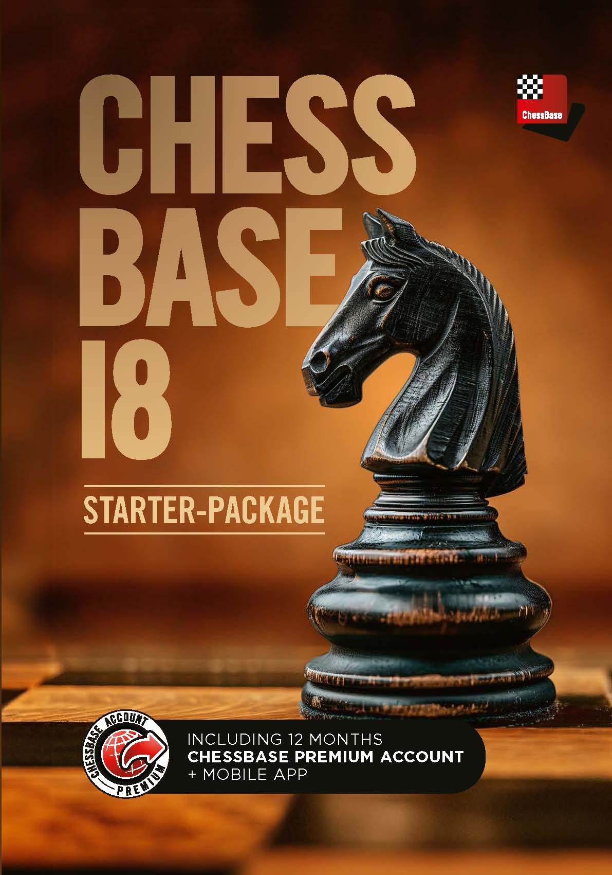 Vorderes Coverbild ChessBase 18 - Start-Paket