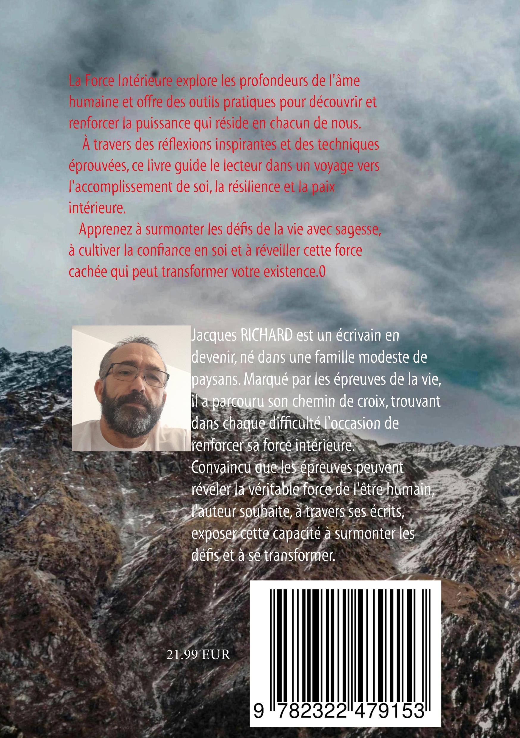 Rückseitencover La force intérieure