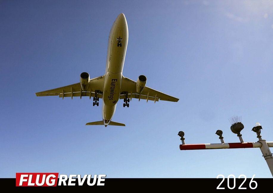 Vorderes Coverbild Flugrevue Kalender 2026