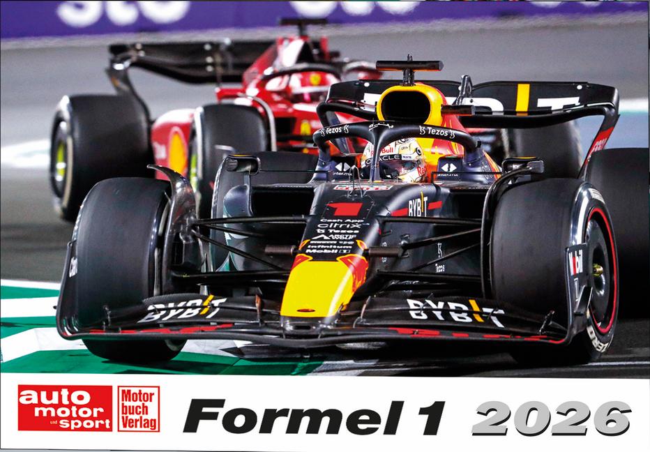 Vorderes Coverbild Formel 1 Kalender 2026