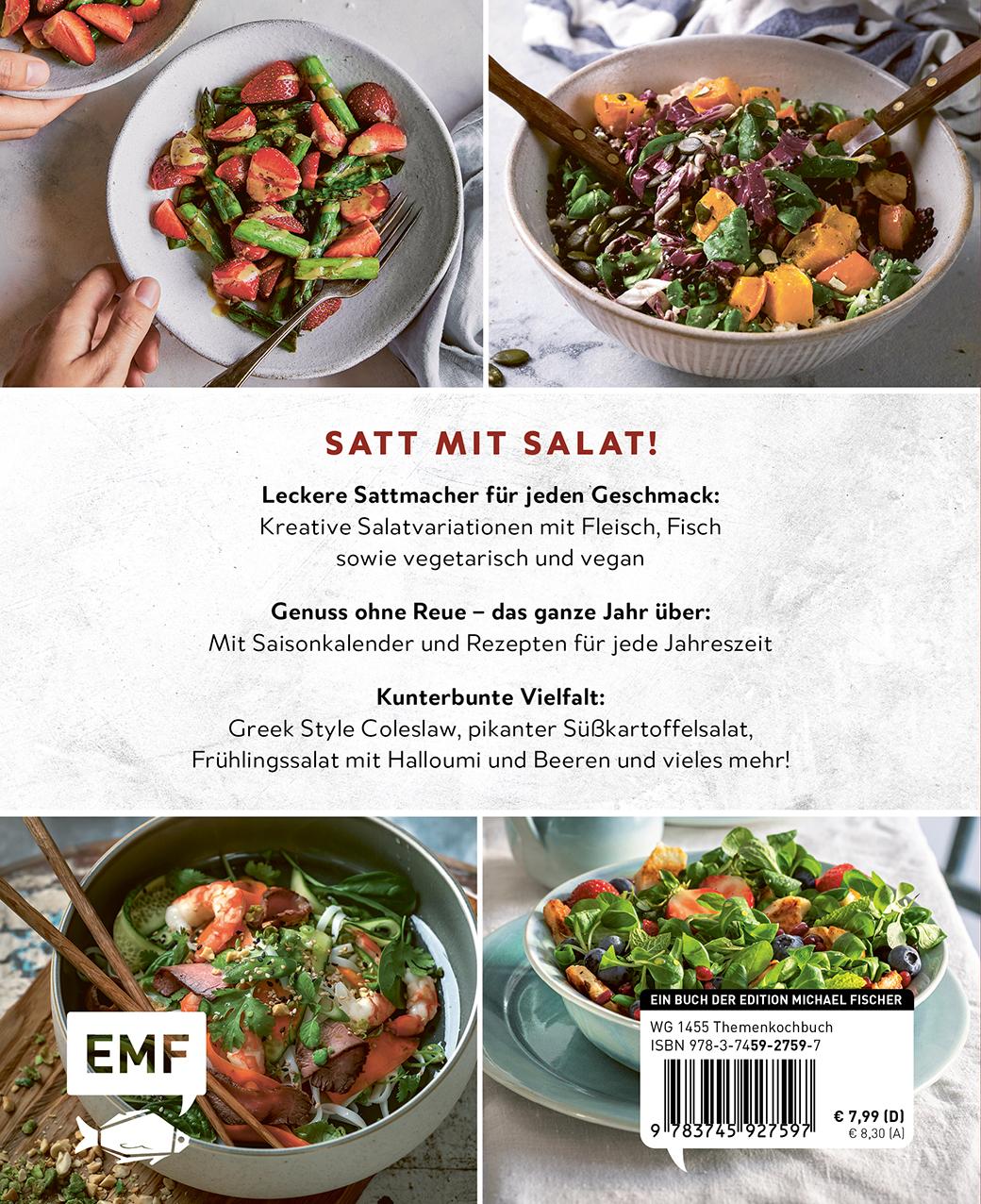 Rückseitencover Genussmomente: Sattmacher-Salate
