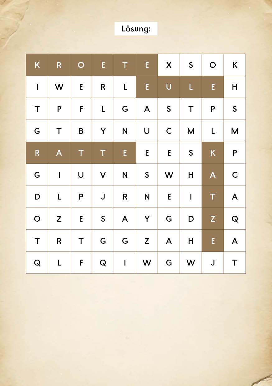 Beispielinhalt (Bild) Mein zauberhafter Rätselblock für Harry Potter-Fans - Finde die Eule!