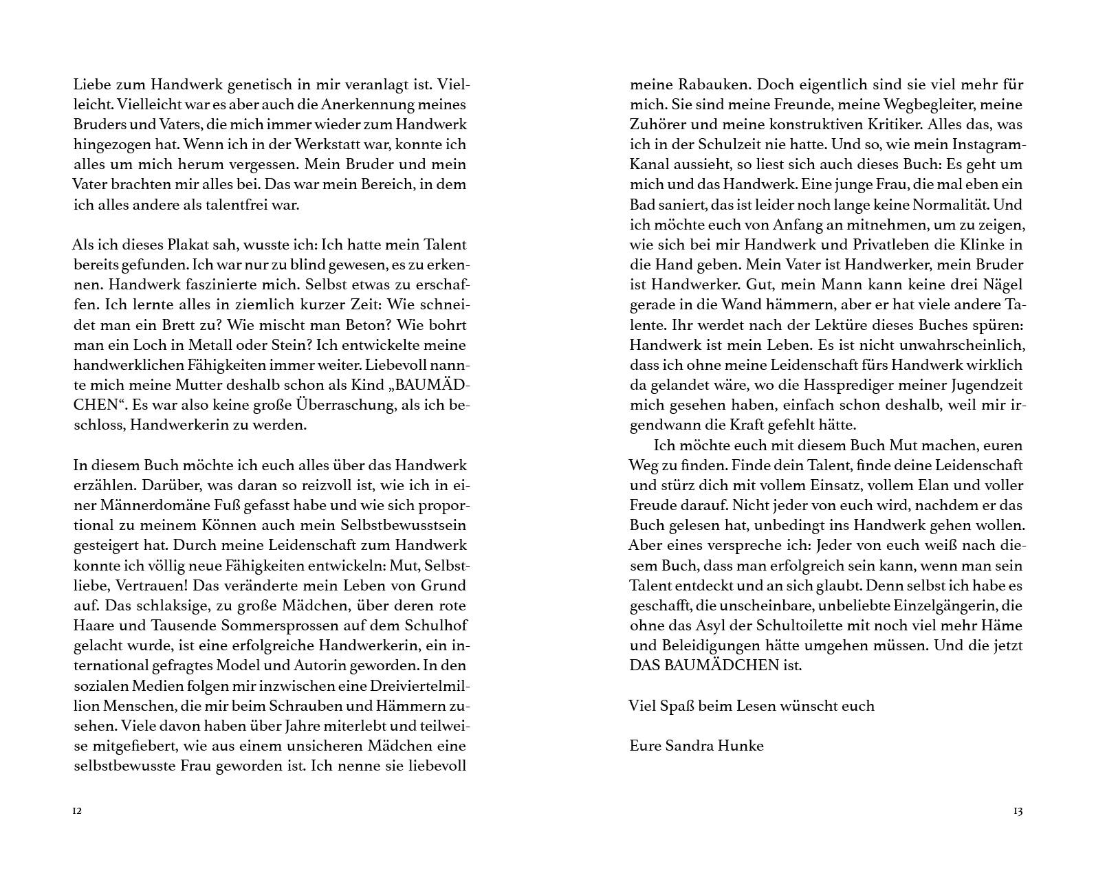 Beispielinhalt (Bild) Ich zeig' euch, wo der Hammer hängt!