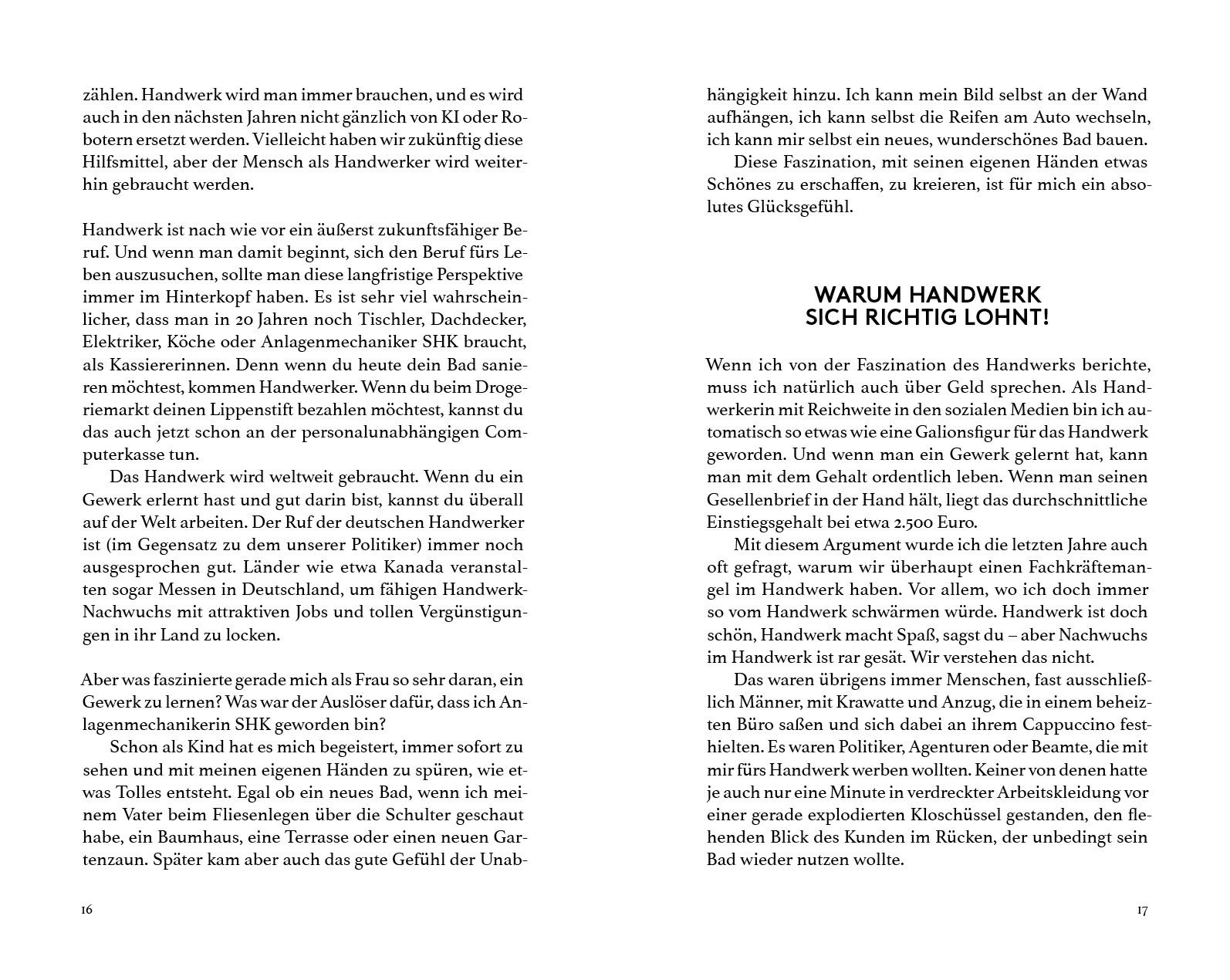 Beispielinhalt (Bild) Ich zeig' euch, wo der Hammer hängt!