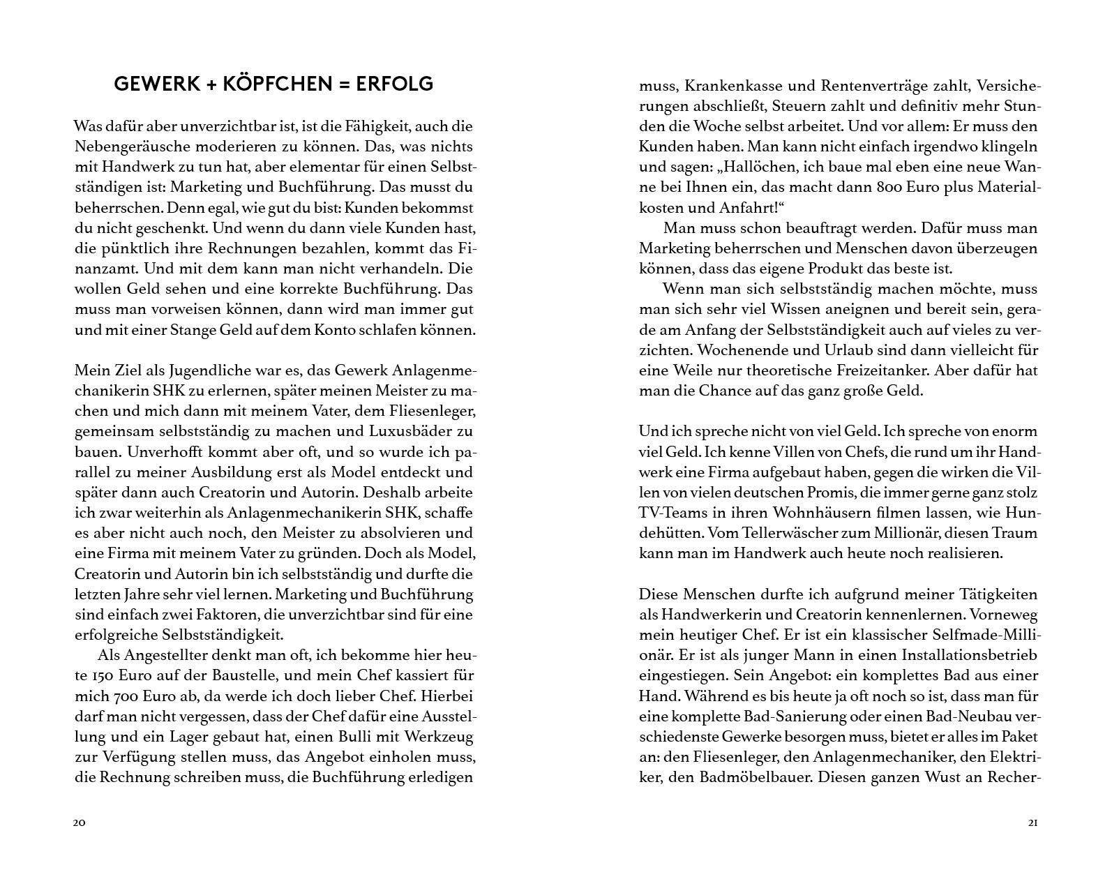 Beispielinhalt (Bild) Ich zeig' euch, wo der Hammer hängt!