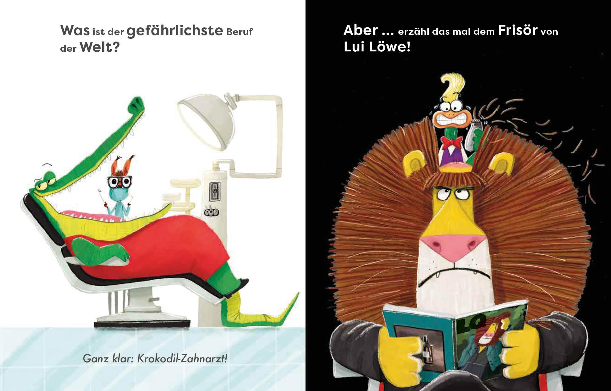 Beispielinhalt (Bild) Hat hier wer gelacht?