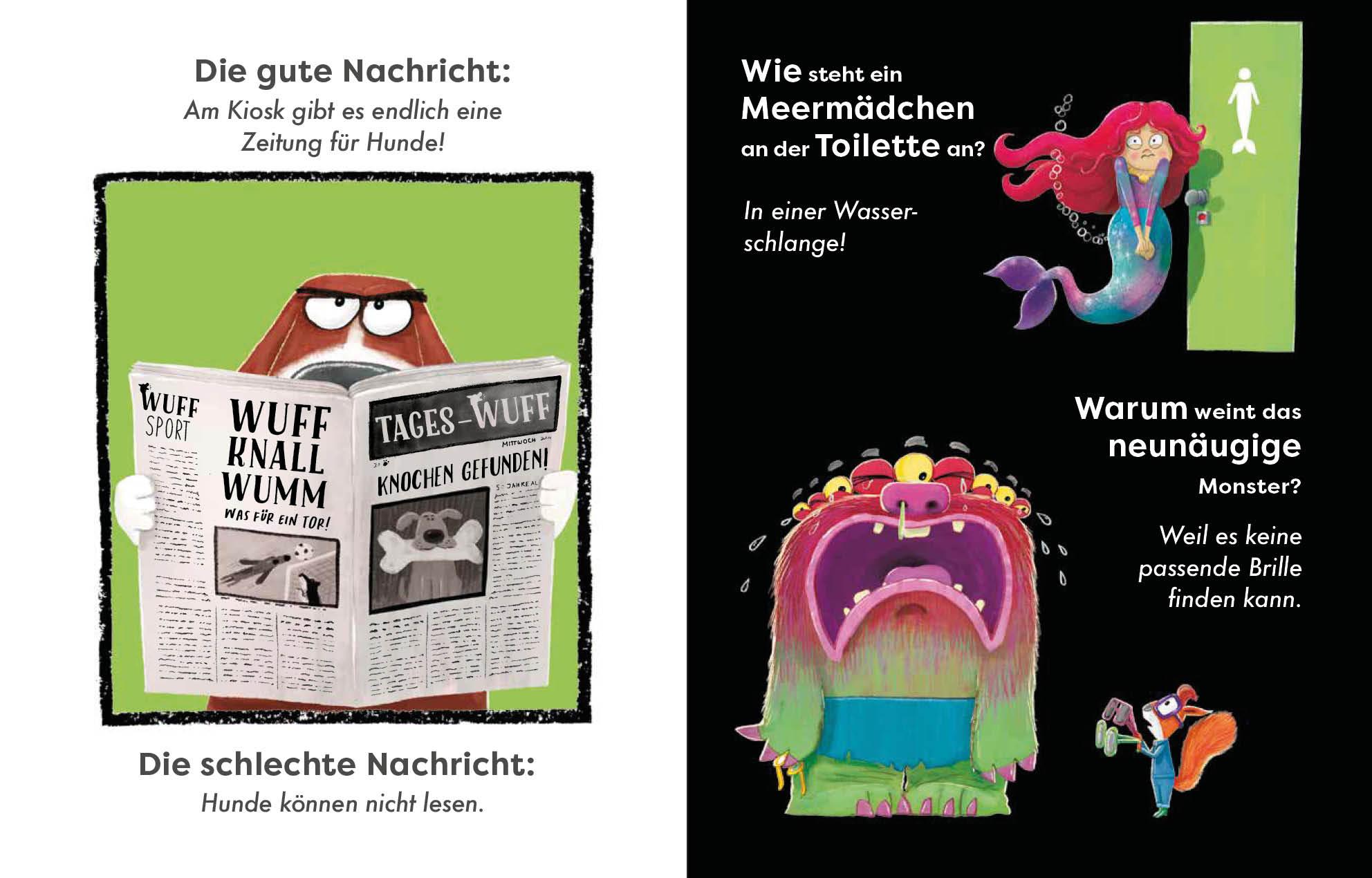 Beispielinhalt (Bild) Hat hier wer gelacht?