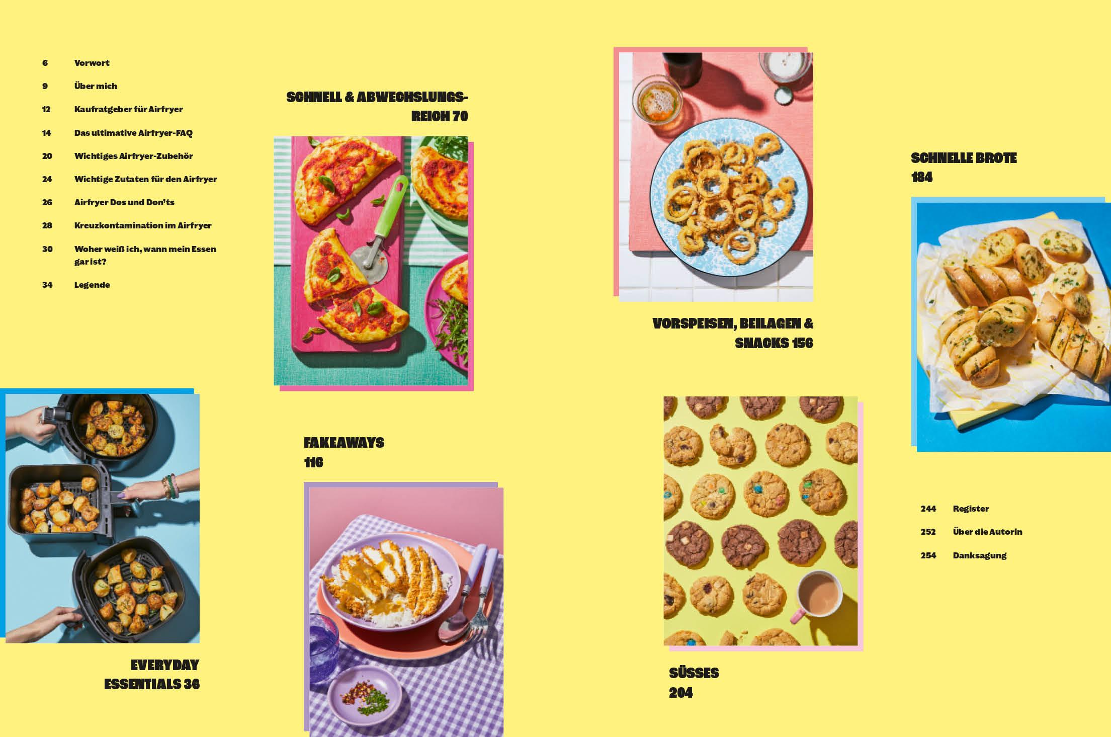 Beispielinhalt (Bild) Glutenfrei kochen und backen mit dem Airfryer