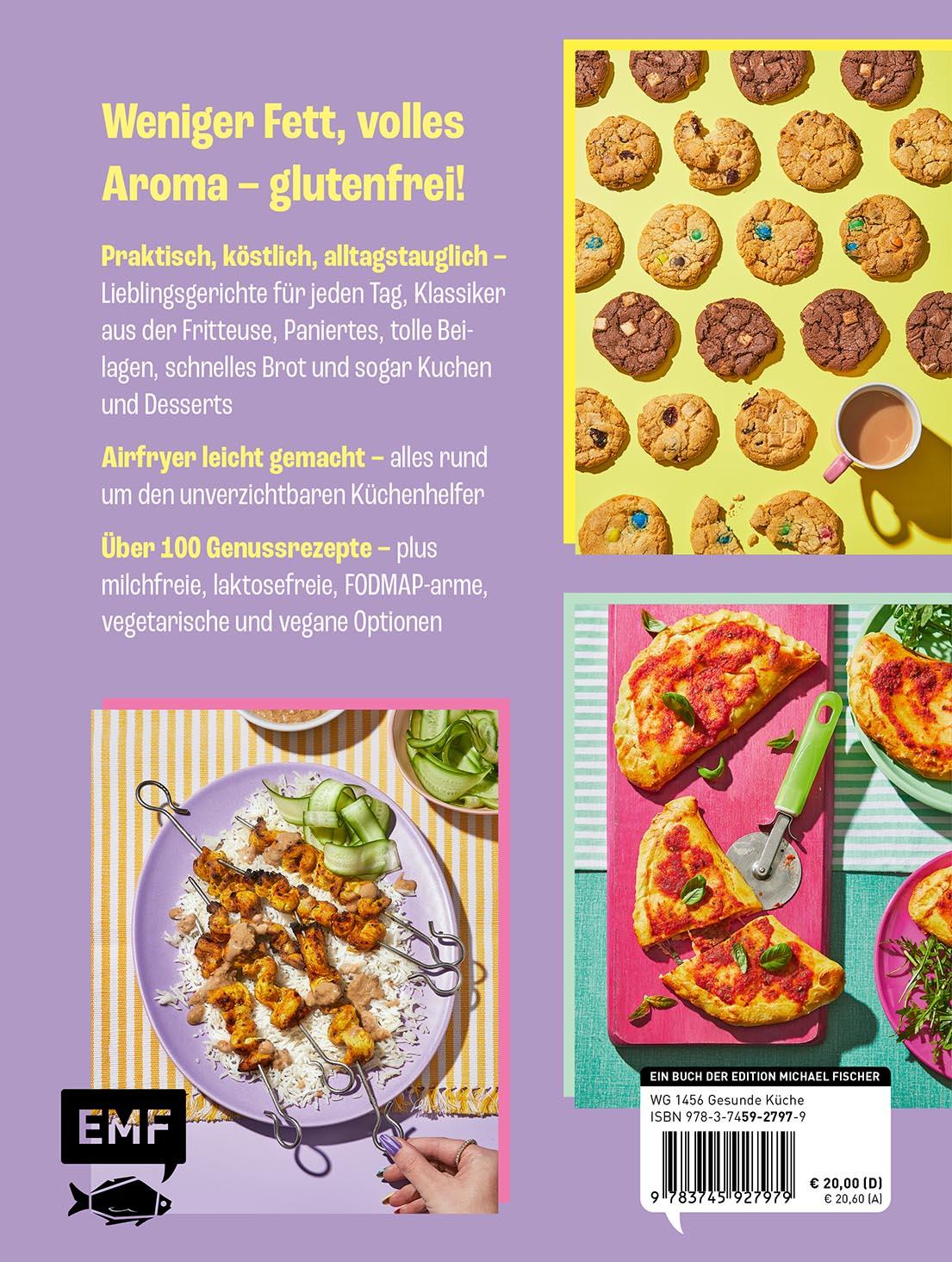 Rückseitencover Glutenfrei kochen und backen mit dem Airfryer