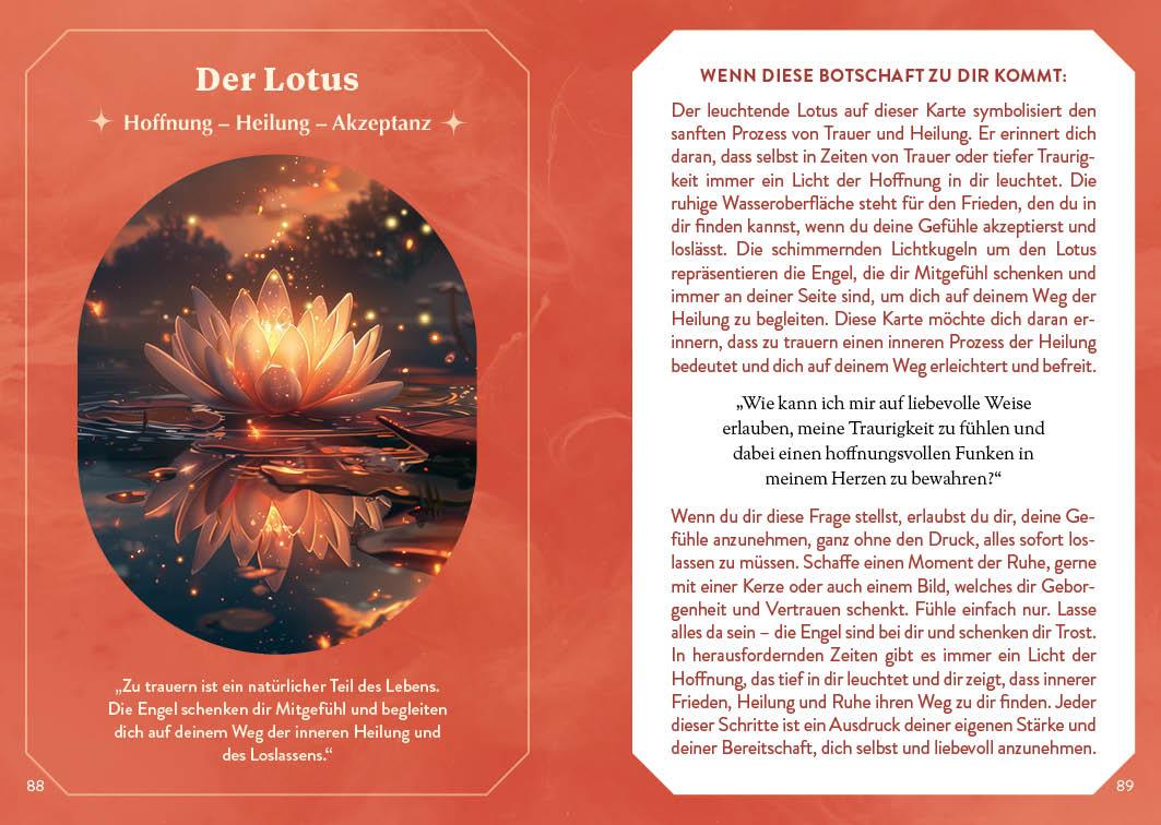 Beispielinhalt (Bild) Orakel-Kartenset: Engel-Orakel | Erfahre die sanfte Führung aus dem Reich des Lichts und erhelle dein Herz
