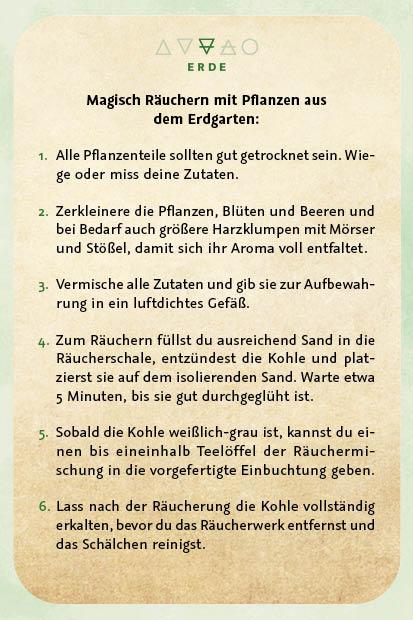 Beispielinhalt (Bild) Kartenset: Magie im Hexengarten - 64 Karten zum Gärtnern mit grüner Magie