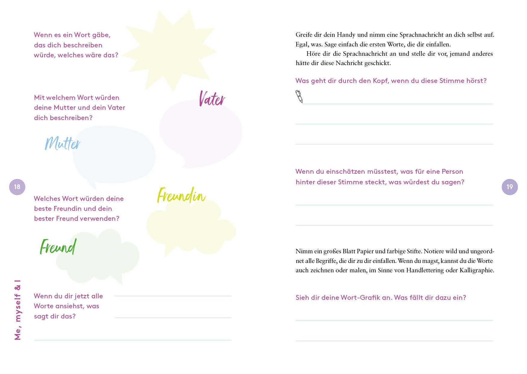 Beispielinhalt (Bild) Grow, Bloom, Be Yourself