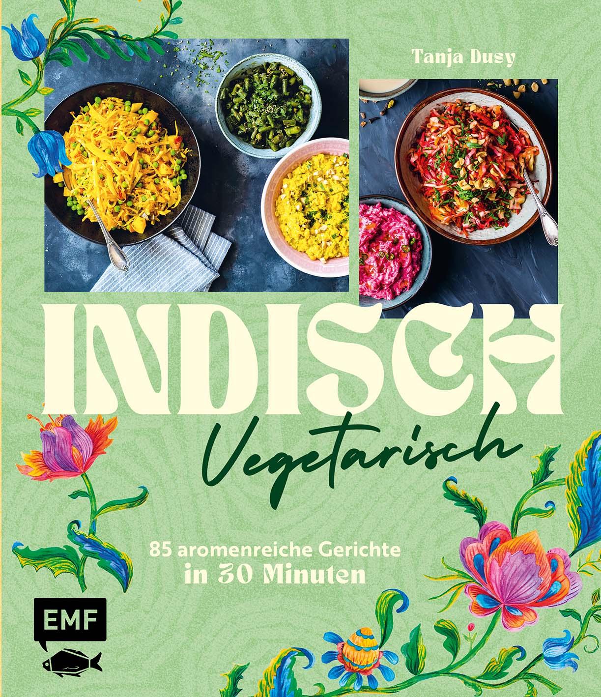 Vorderes Coverbild Indisch vegetarisch