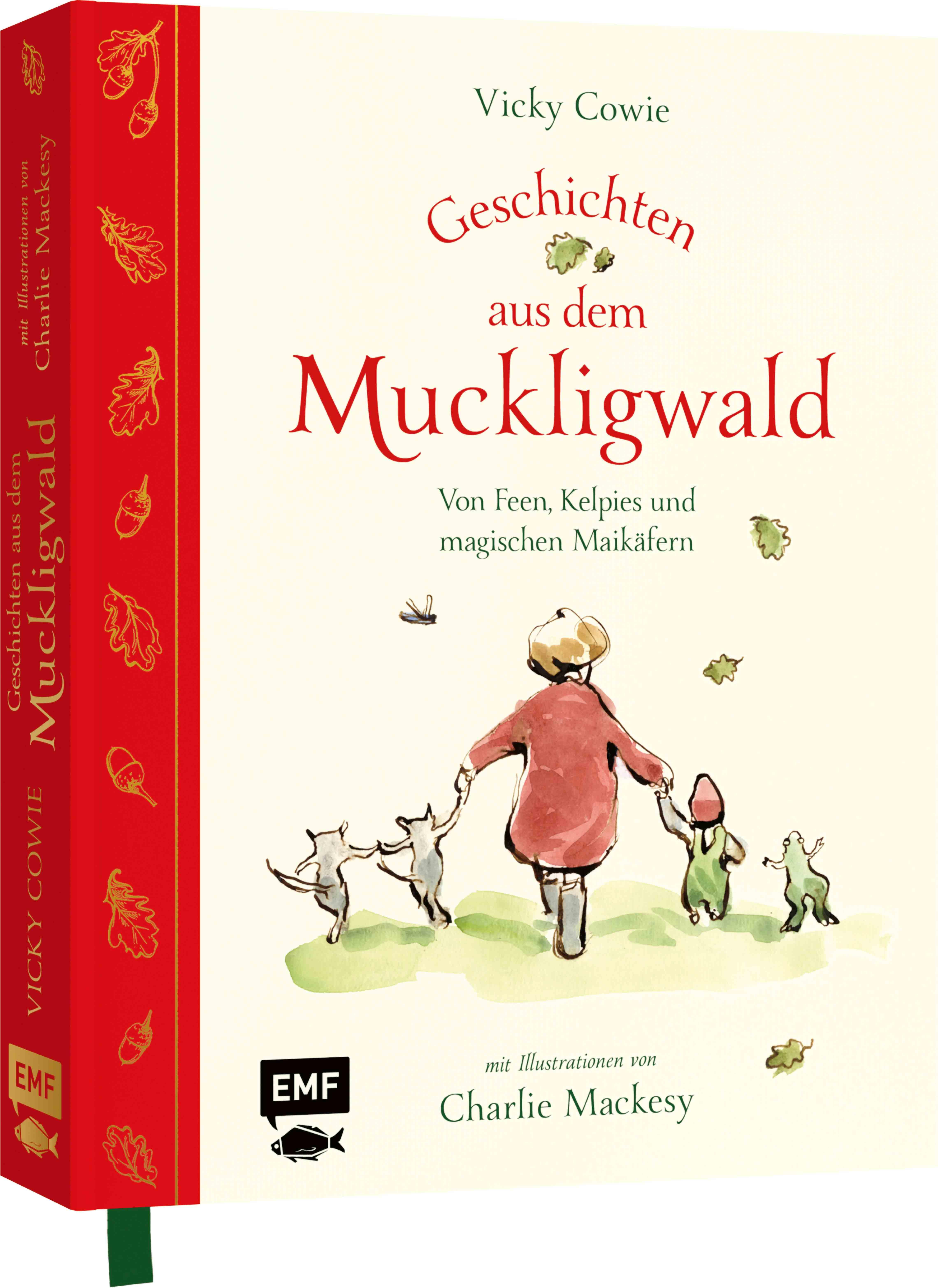 Vorderes Coverbild Geschichten aus dem Muckligwald - Geschenkbuch mit Zeichnungen von Bestseller-Illustrator Charlie Mackesy