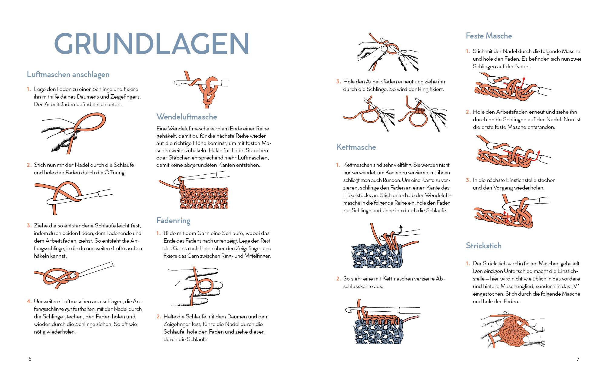 Beispielinhalt (Bild) Häkeln mit Rope-Garn super easy - Sweet & Simple