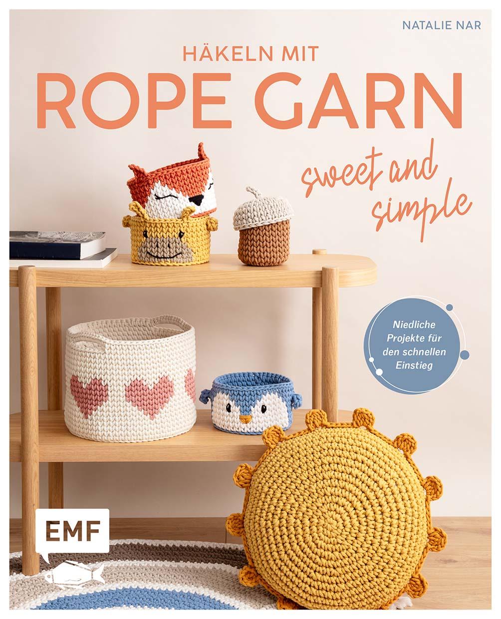 Vorderes Coverbild Häkeln mit Rope-Garn super easy - Sweet & Simple