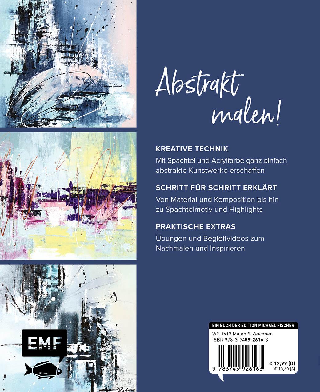 Rückseitencover Mini-Masterclass Malen - Spachteltechnik in Acryl