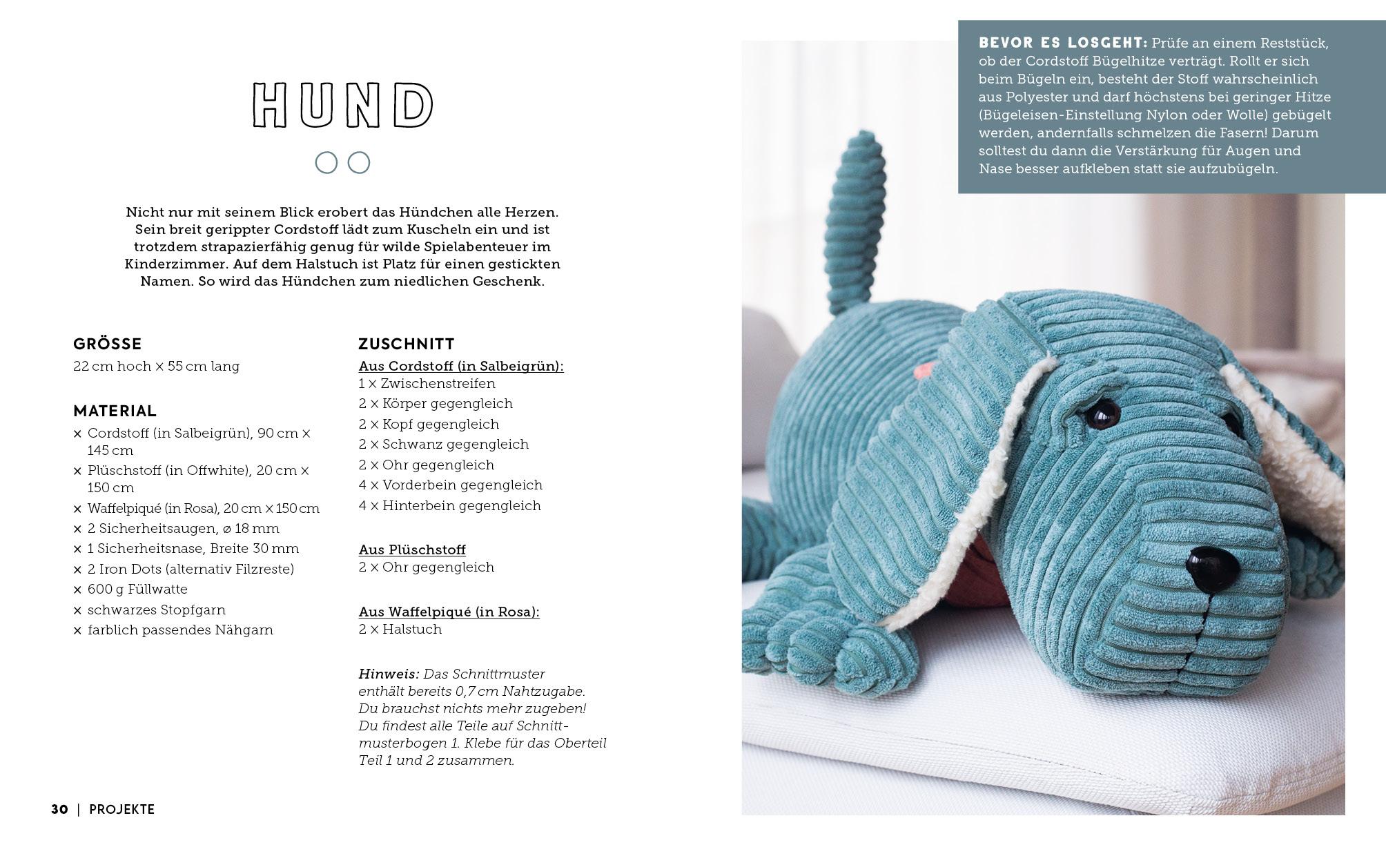 Beispielinhalt (Bild) Kuschelgiganten nähen: Coole BigFriends im Skandi-Look