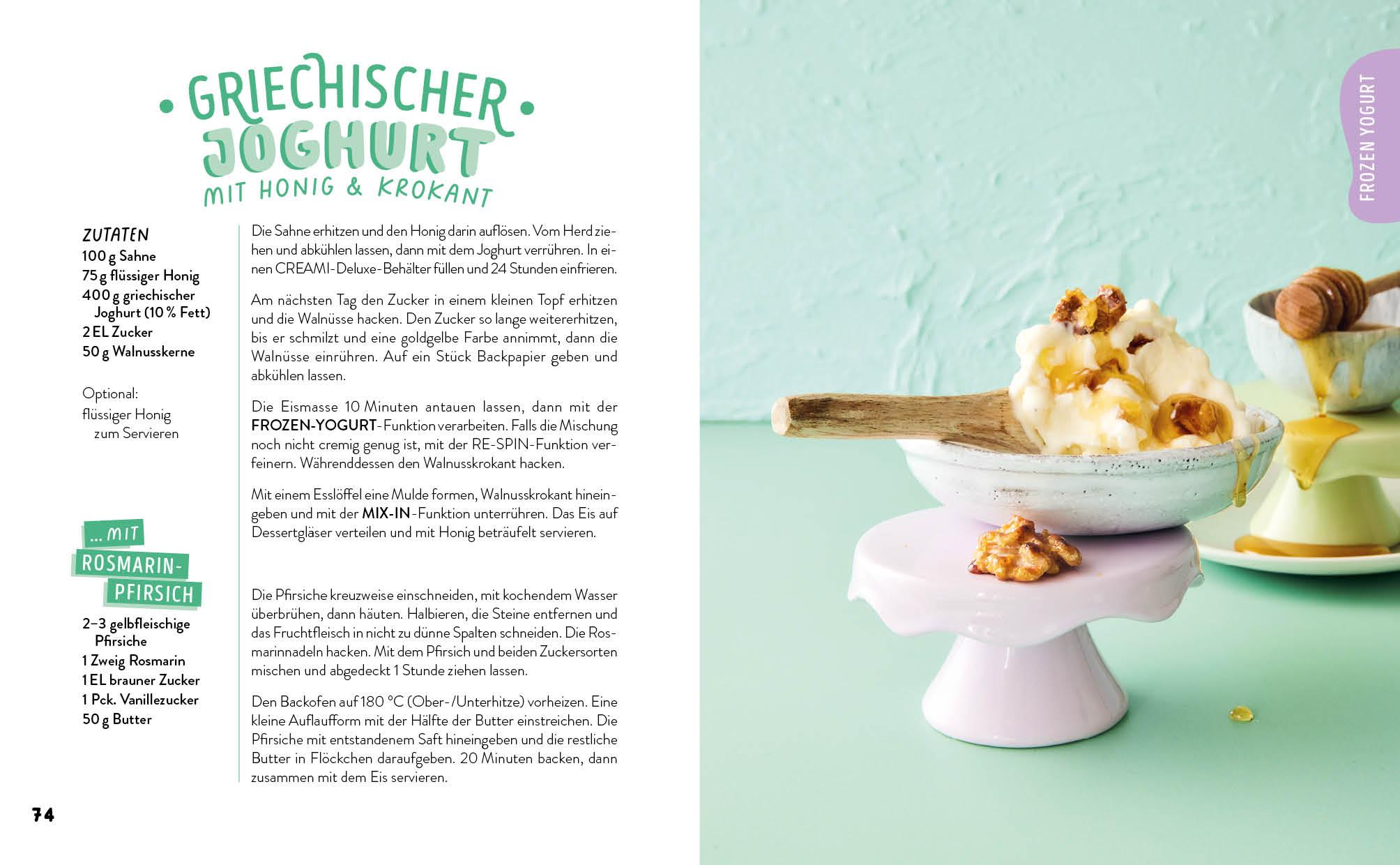 Beispielinhalt (Bild) Make it Creami | Ultimative Eis-Rezepte für die Ninja-Eismaschine