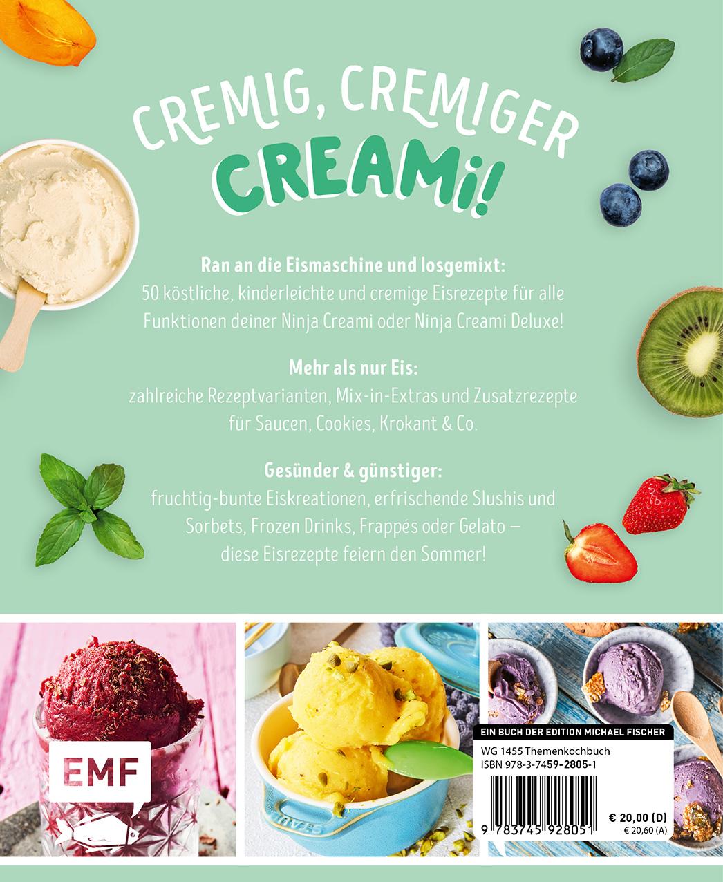 Rückseitencover Make it Creami | Ultimative Eis-Rezepte für die Ninja-Eismaschine