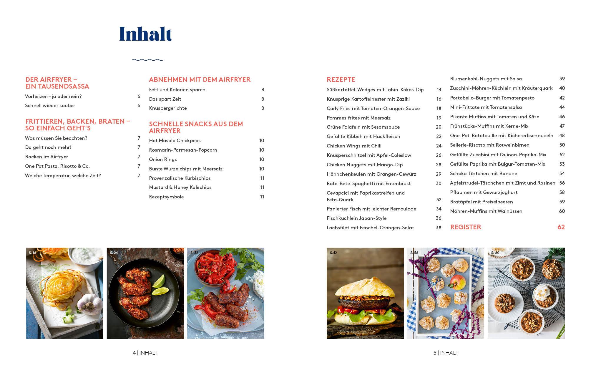 Beispielinhalt (Bild) Abnehmen mit dem Airfryer - 30 Rezepte für die Heißluftfritteuse