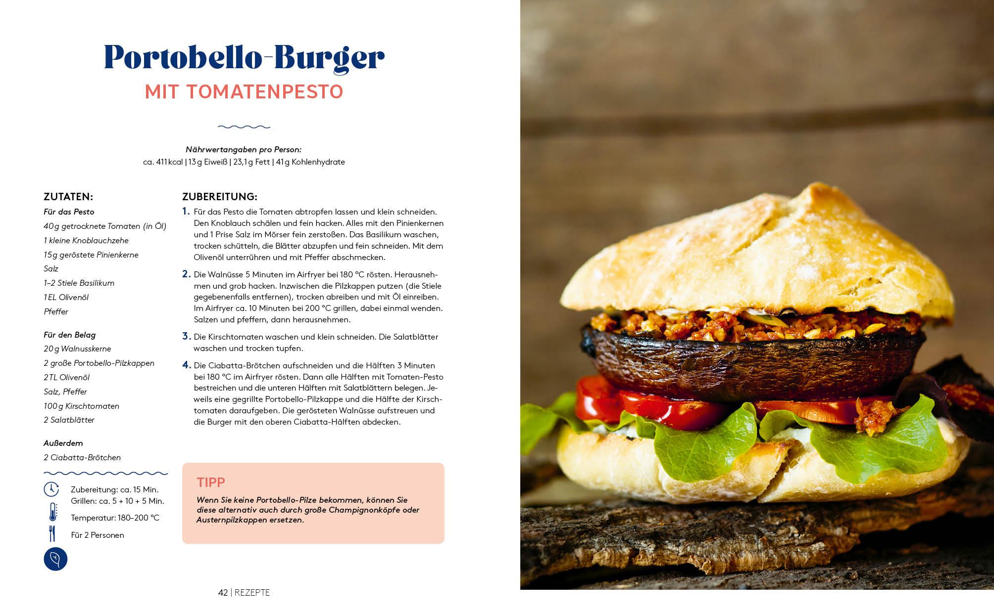 Beispielinhalt (Bild) Abnehmen mit dem Airfryer - 30 Rezepte für die Heißluftfritteuse