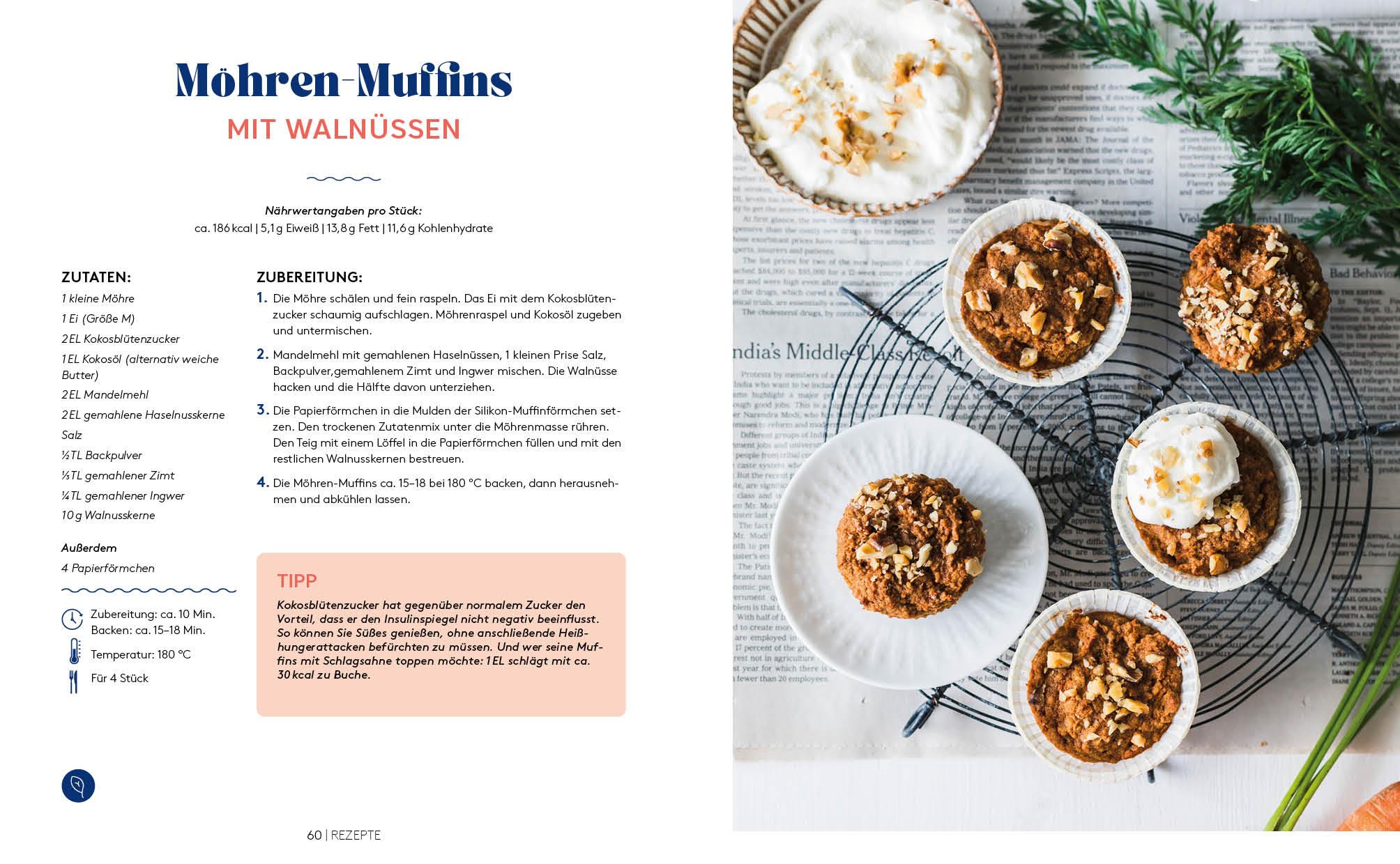 Beispielinhalt (Bild) Abnehmen mit dem Airfryer - 30 Rezepte für die Heißluftfritteuse