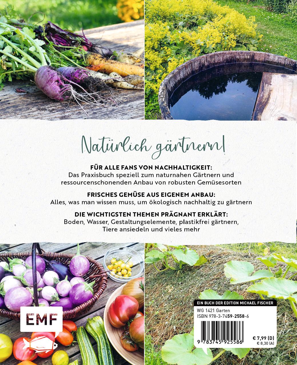 Rückseitencover Gartenmomente: Naturnaher Garten