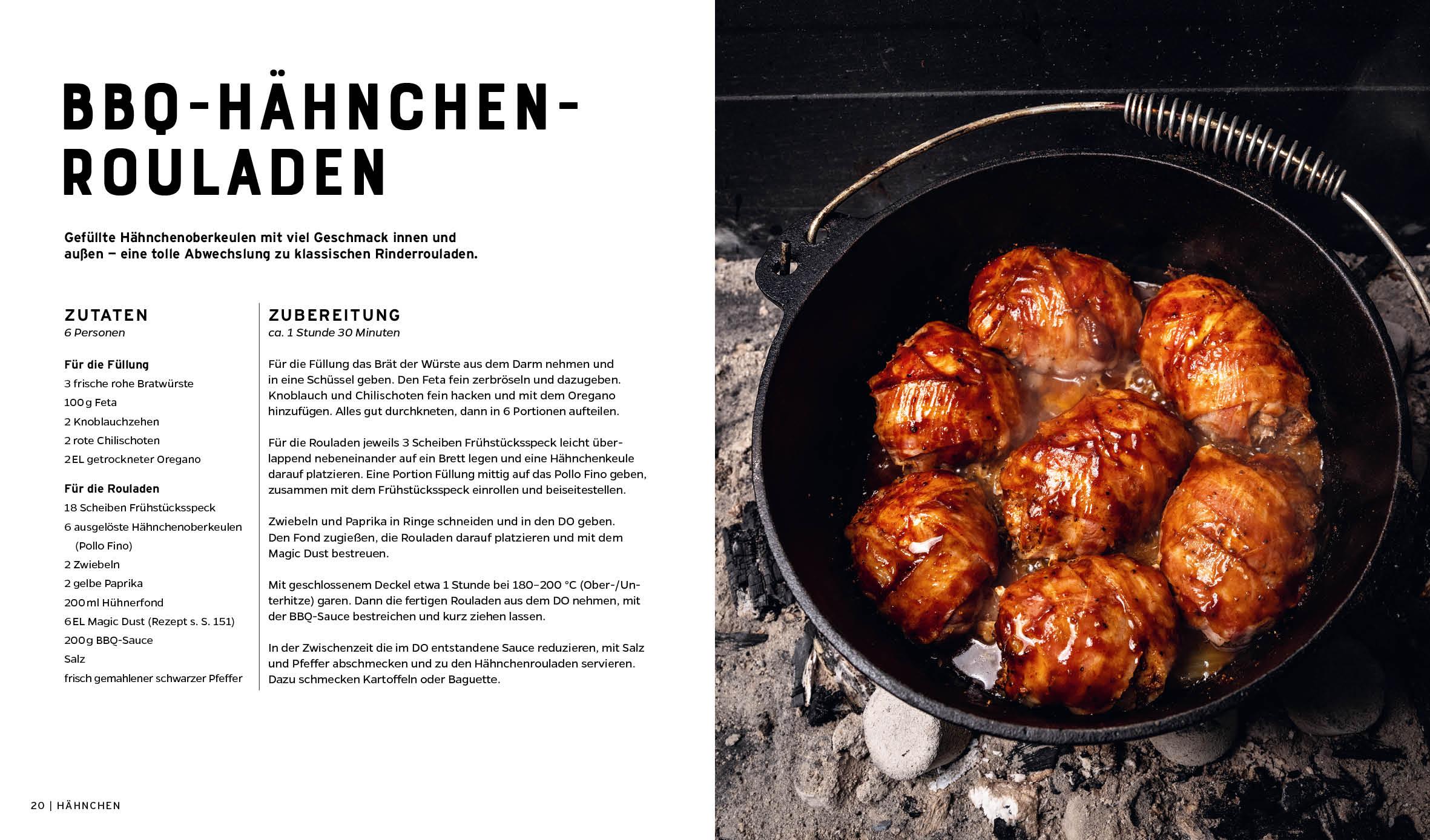 Beispielinhalt (Bild) Dutch Oven - Leckere Outdoorküche aus dem Feuertopf
