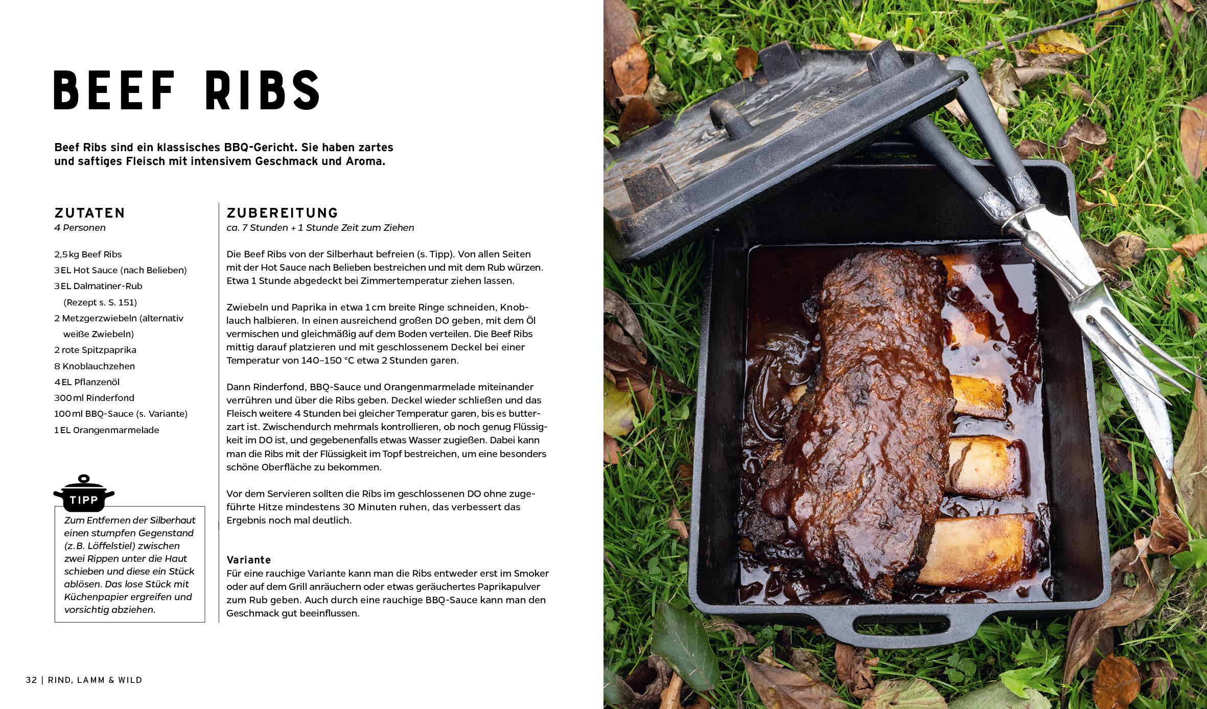 Beispielinhalt (Bild) Dutch Oven - Leckere Outdoorküche aus dem Feuertopf